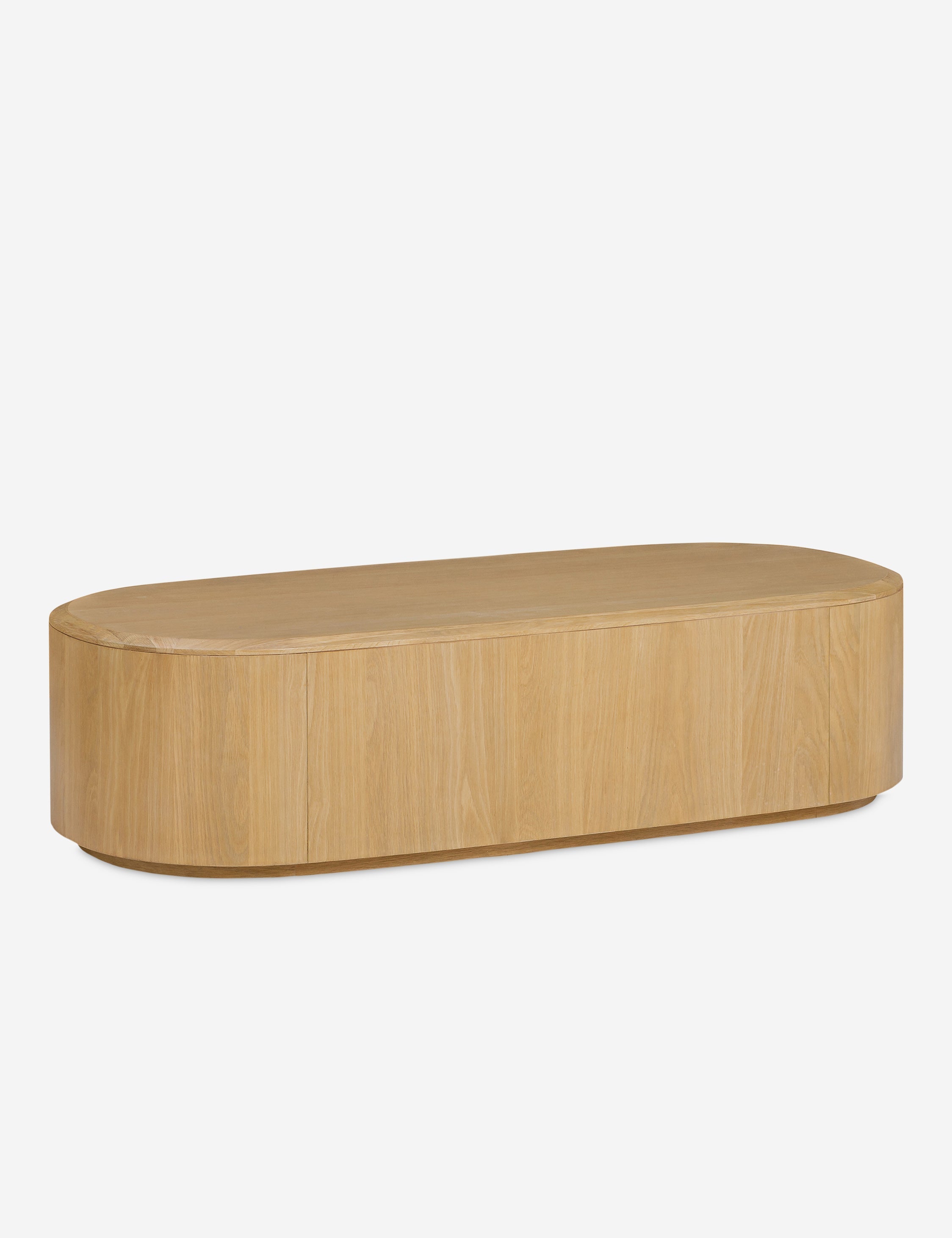Lulu and Georgia Wenna Oval Coffee Table – Natural - view 2