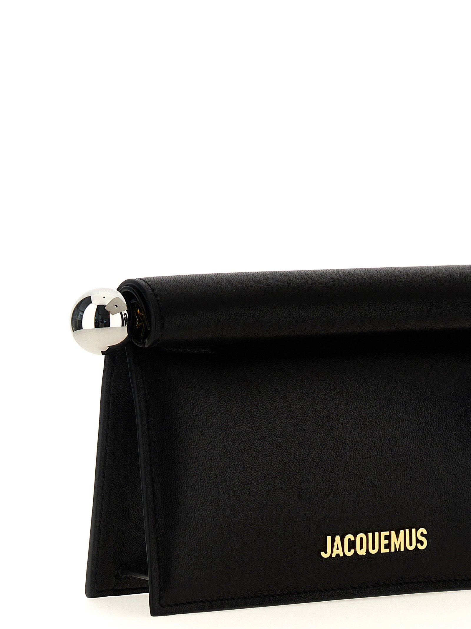 Jacquemus La Petite Pochette Rond Carré Clutch - view 3