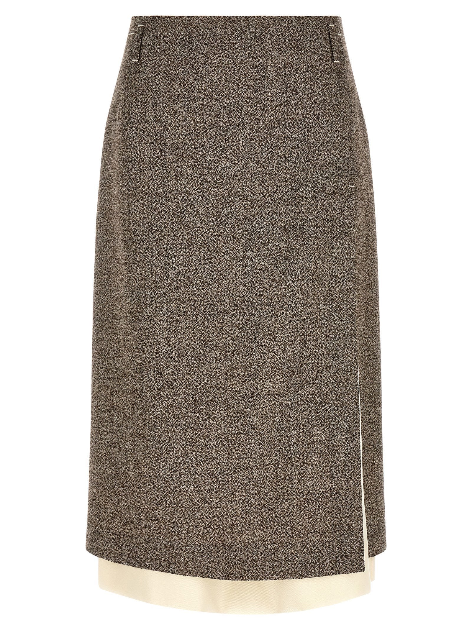 Tela Multi-layer Hem Skirt – 100% virgin wool