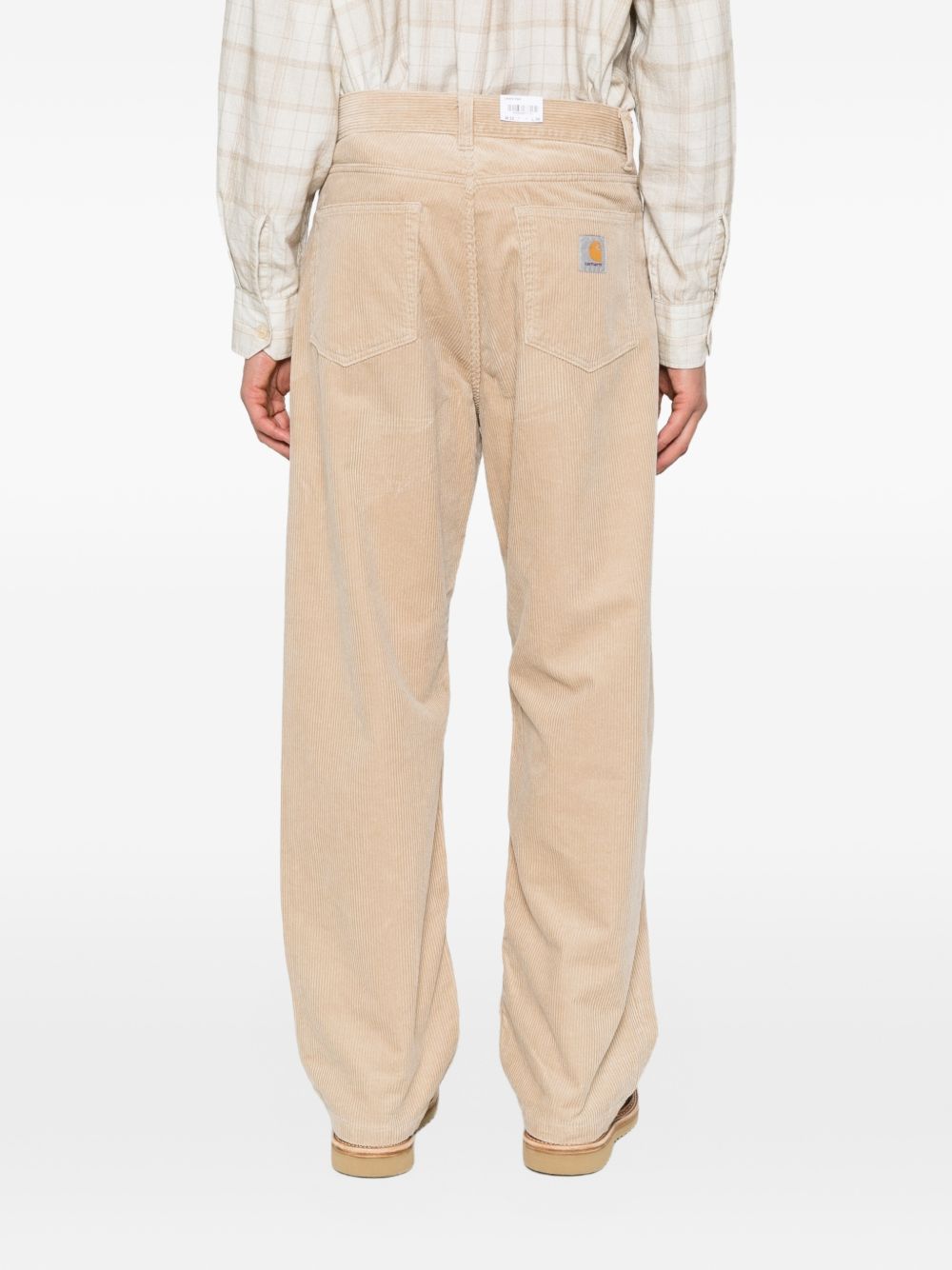 CARHARTT WIP MAIN Trousers BEIGE – 100% Cotton - view 4