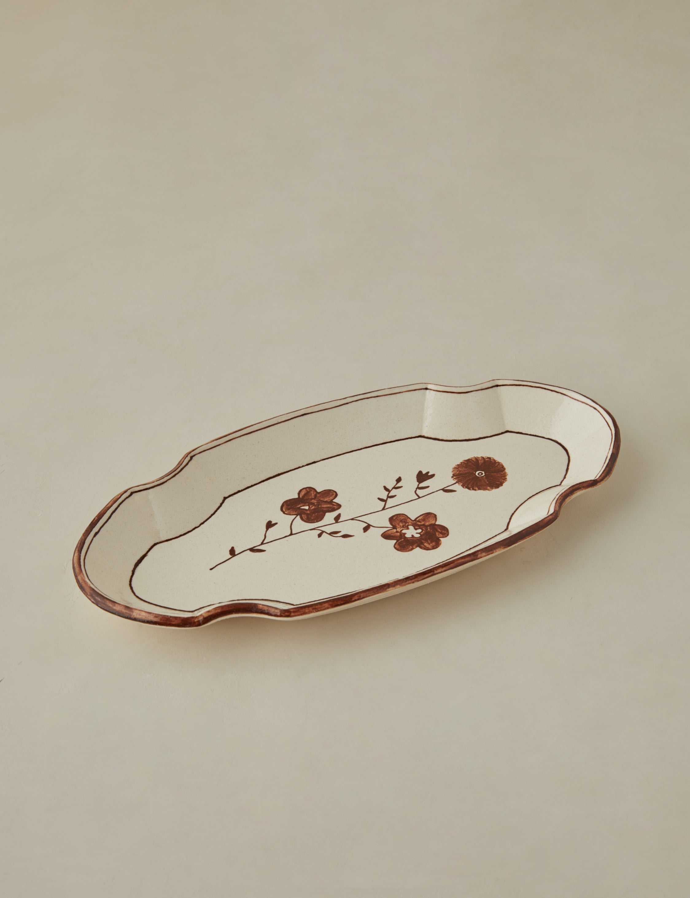 Lulu and Georgia Oval Serving Dish by Stephanie Dawn Matthias