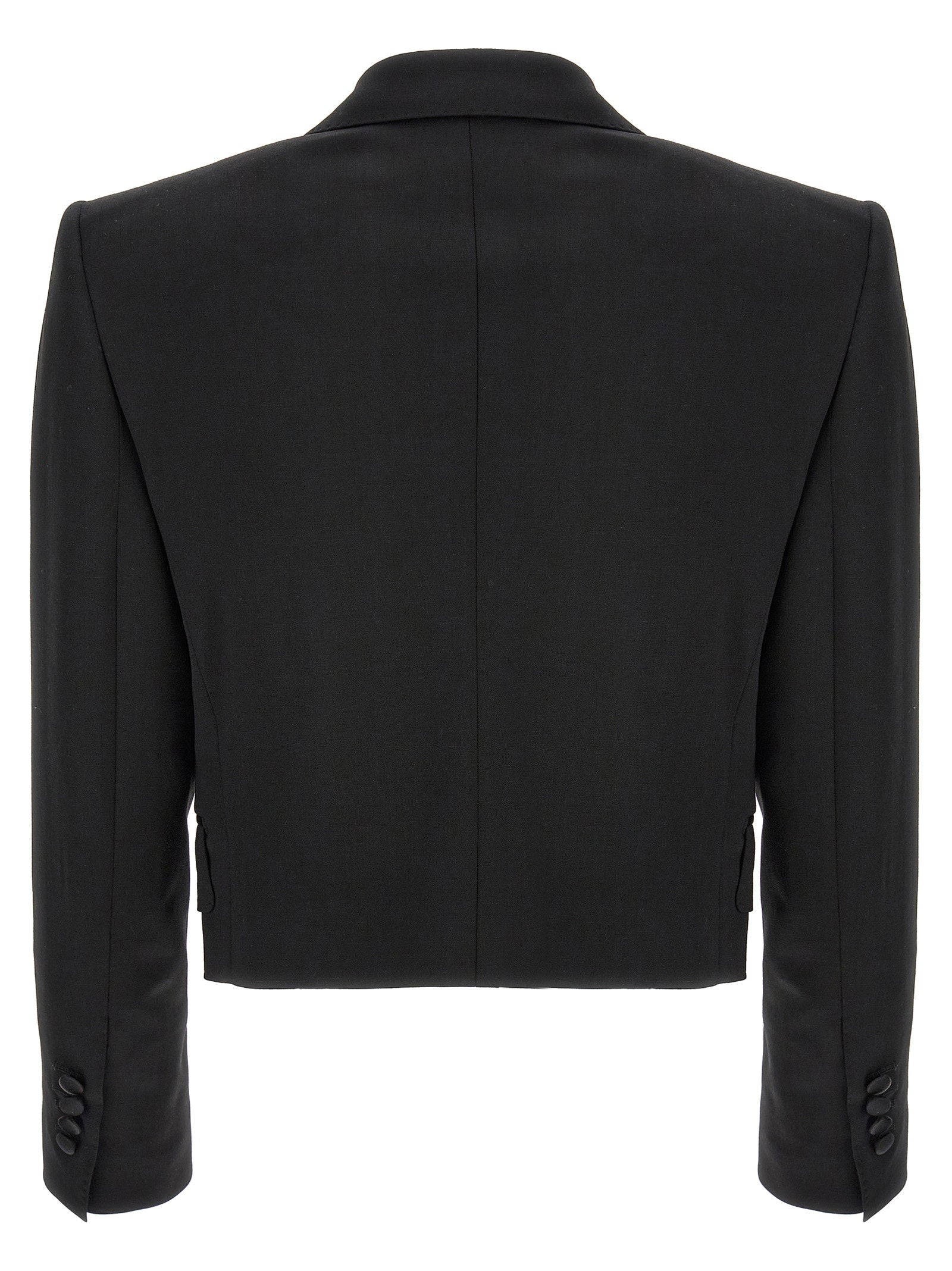 Dolce & Gabbana Tuxedo Crop Blazer - view 2