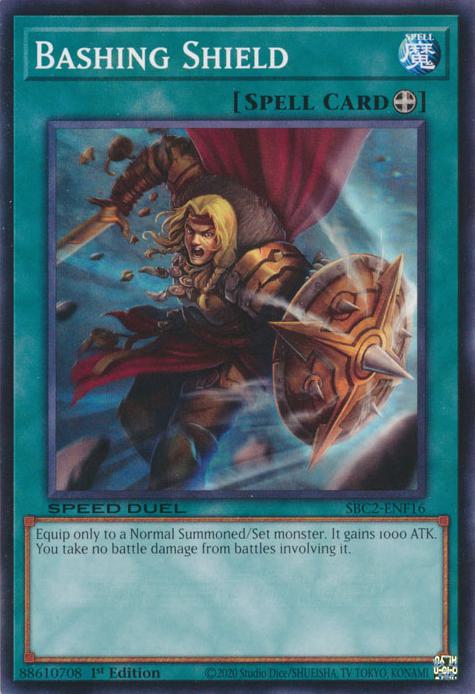 Yu-Gi-Oh! Bashing Shield - SBC2-ENF16 - Common - 1st Edition