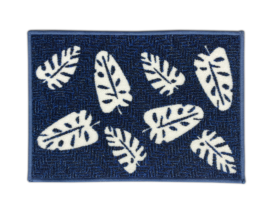 Spaces India Unwinders Nylon Door Mats Small-Dark Blue - view 2