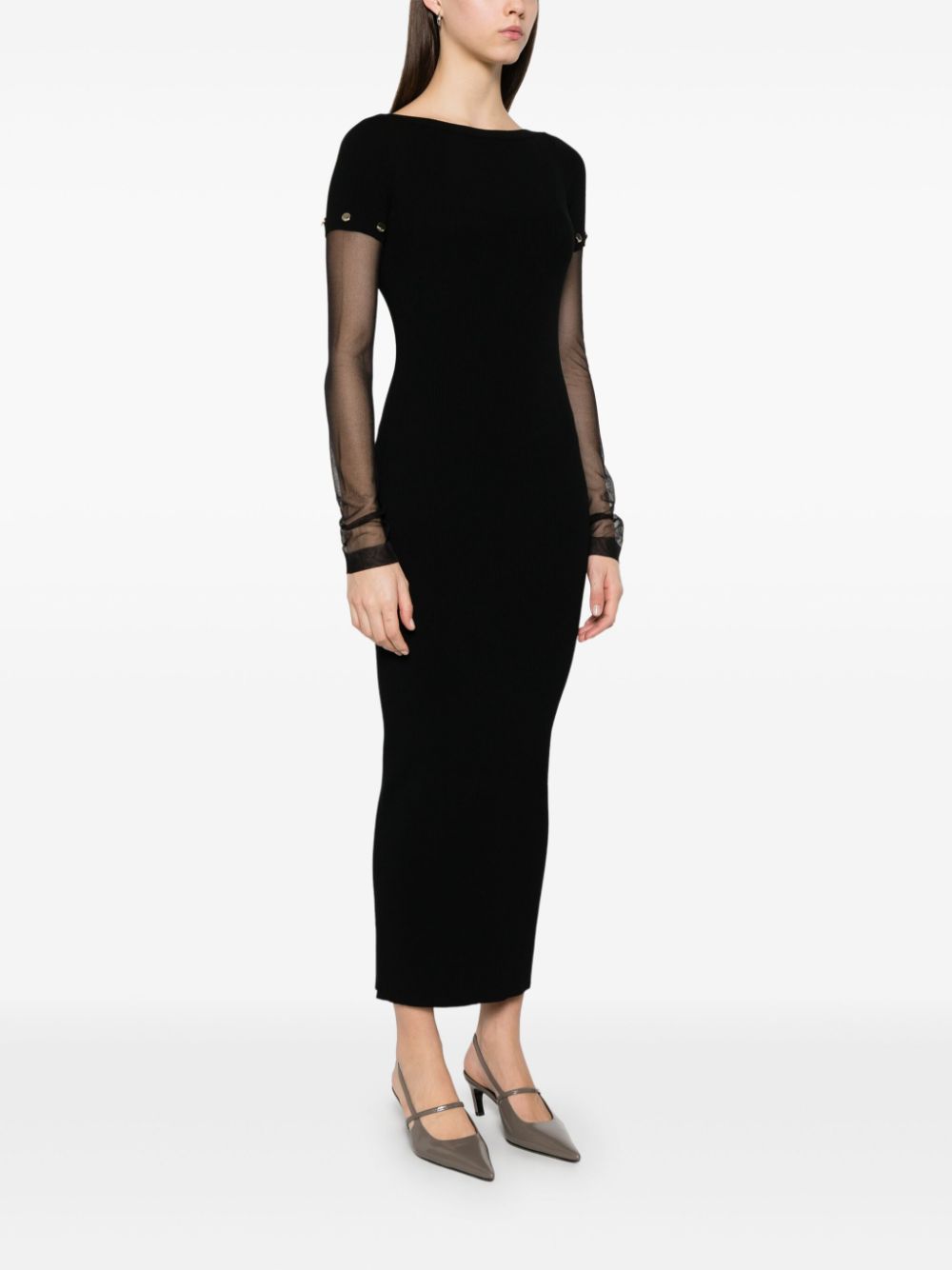 Sportmax Pre Knitted long dress - view 2
