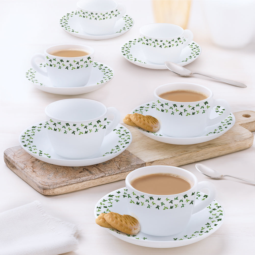 My Borosil Larah By Borosil Sage Cup n Saucer Set