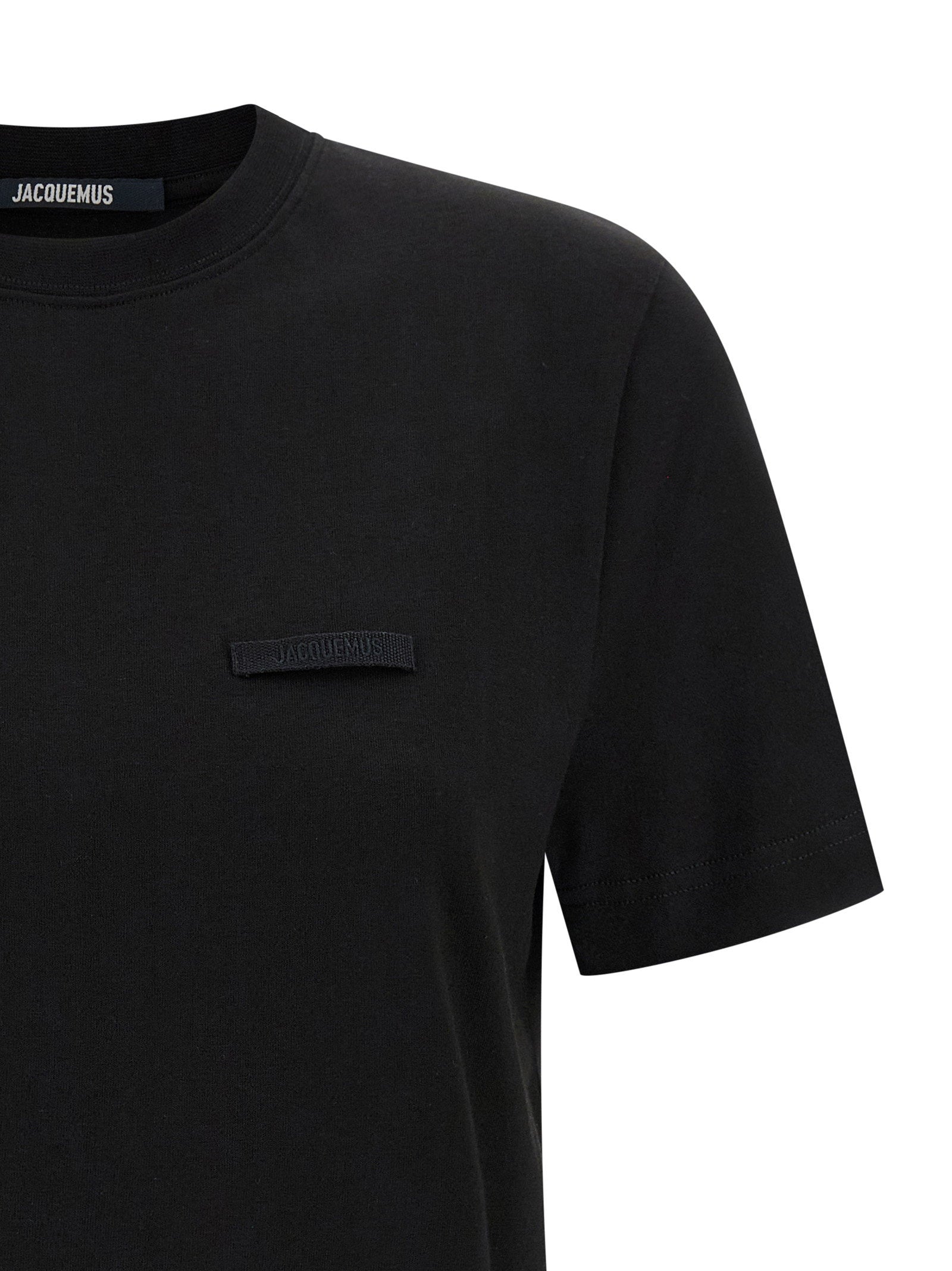 Jacquemus Le T-shirt Gros-grain T-shirt – 100% cotton - view 3