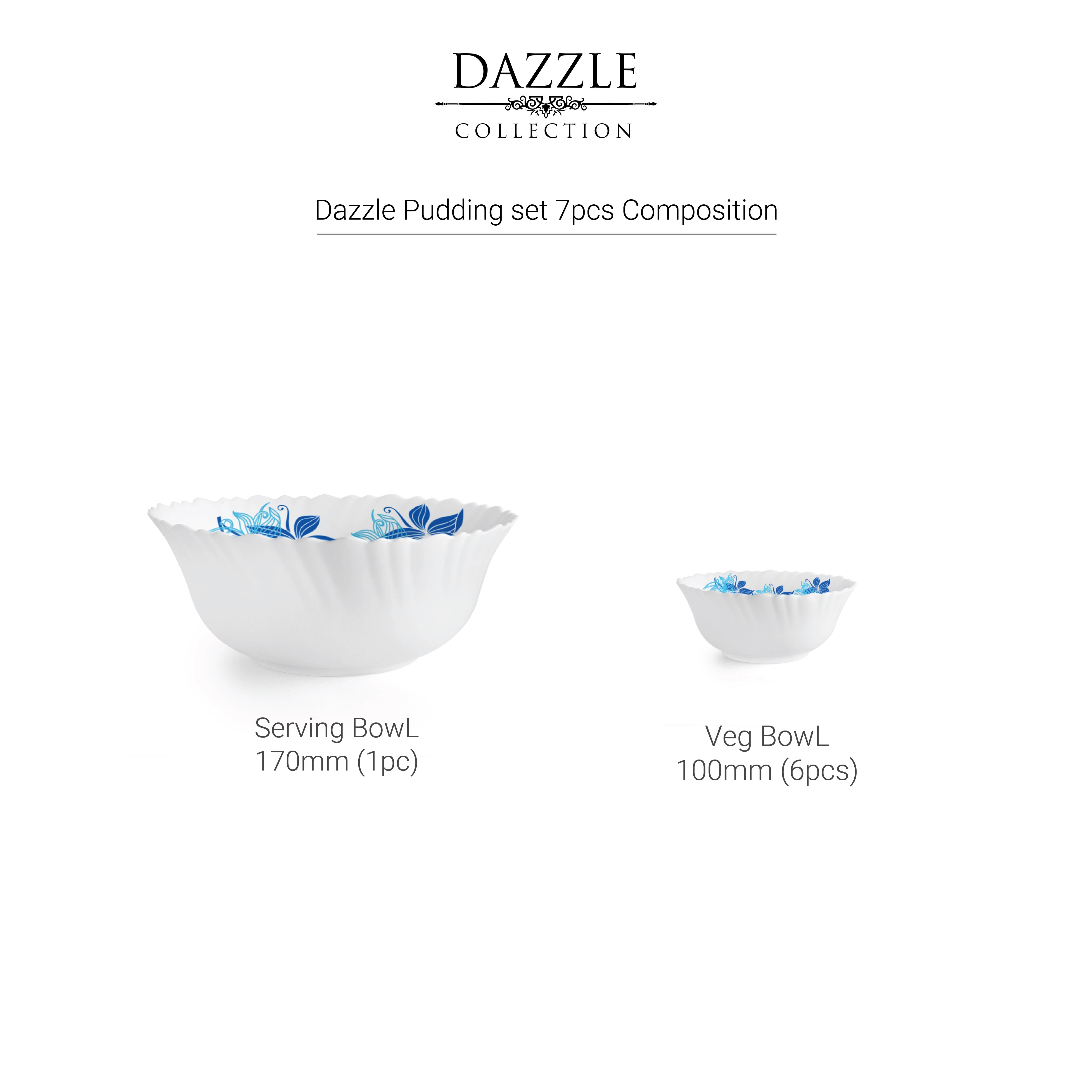 Cello Dazzle Series Pudding Gift Set, 7 Pieces - view 36