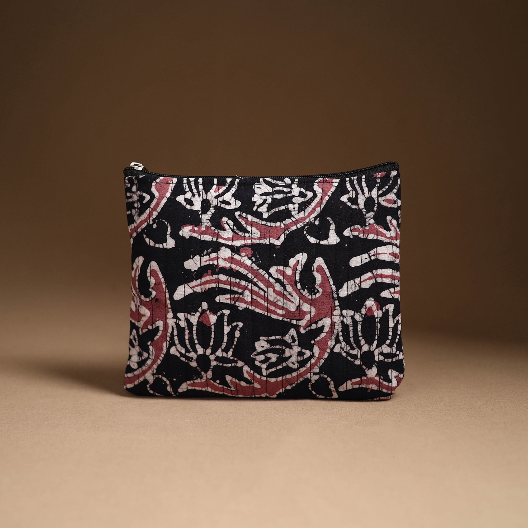 NOORI BAZAR Black - Handmade Cotton Utility Pouch Set 06 - view 2