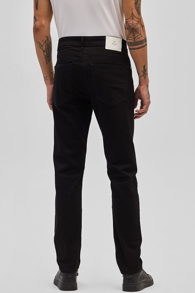 SNITCH Black Slim Fit Jeans - view 8