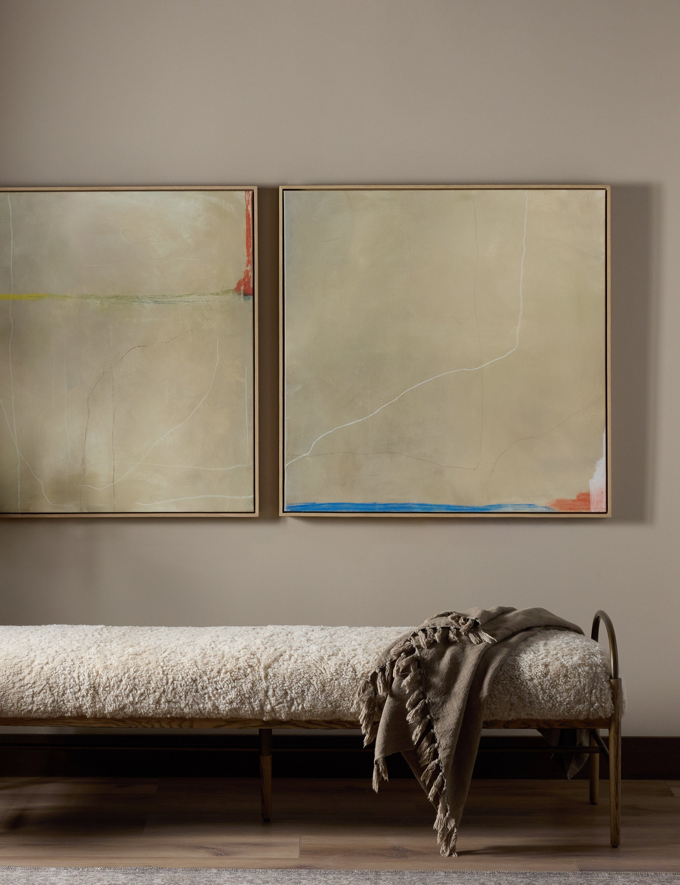 Lulu and Georgia Lines II Wall Art by Lauren Fuhr - view 2