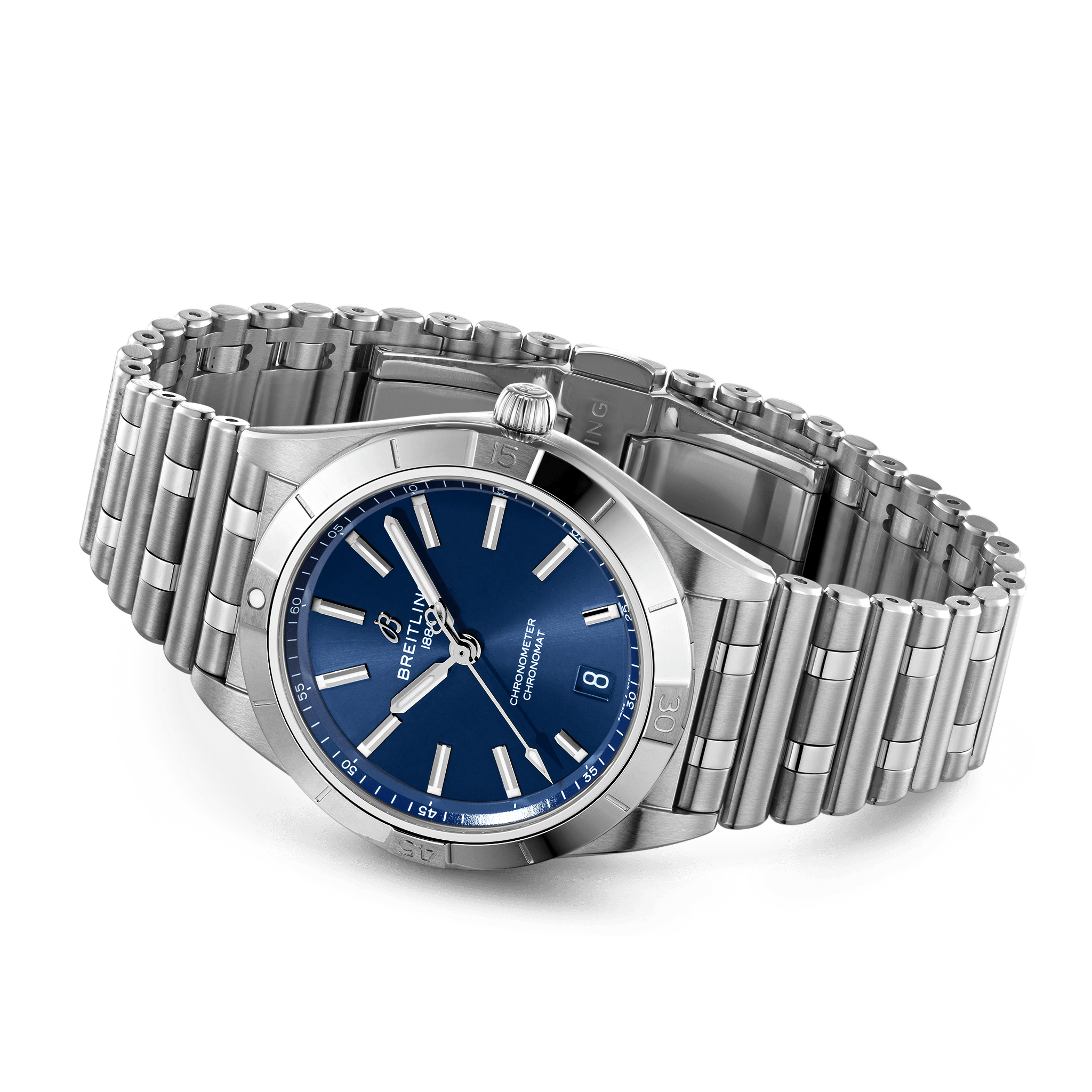 Breitling Chronomat Blue Dial Women 36mm - view 2
