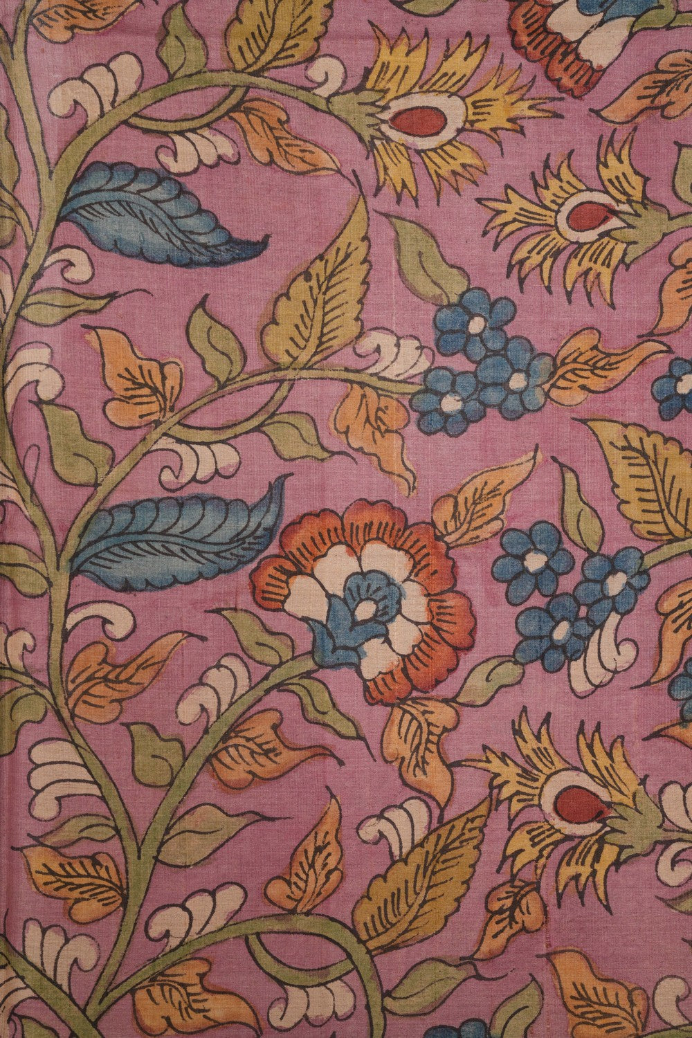 Kalanjali Kalamkari Hand-Painted Saree – Women's - view 2