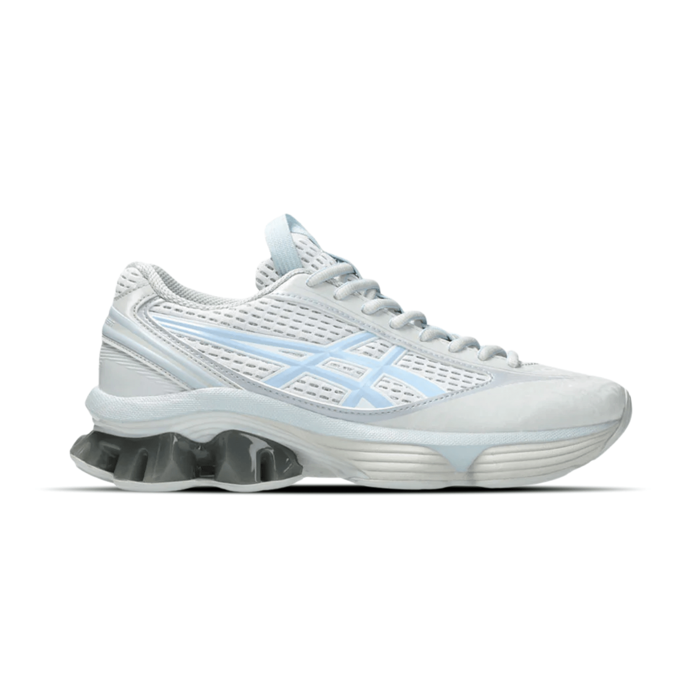 HYPE ELIXIR ASICS US6-S Gel-Kinetic Fluent Kiko Kostadinov Glacier Grey