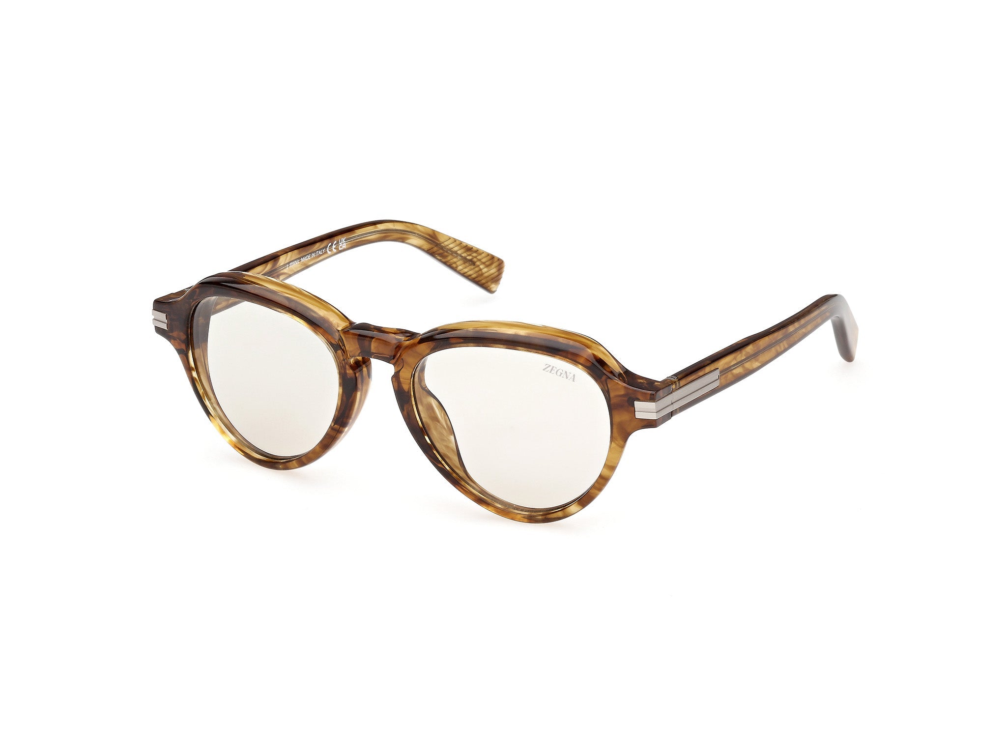 Zegna Ez0252 47e 51 Sunglasses