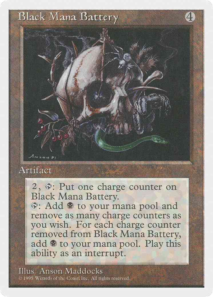Magic Black Mana Battery [298] [Fourth Edition] [Non-Foil]
