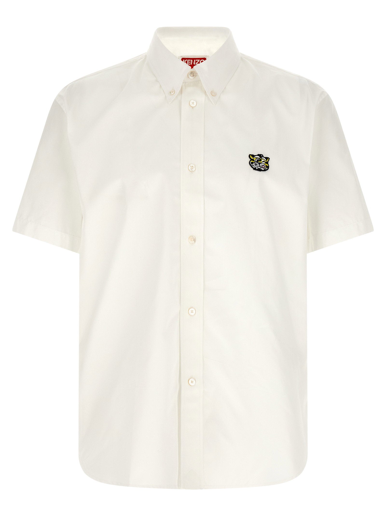 Kenzo Wild Tiger Crest Shirt – 100% cotton
