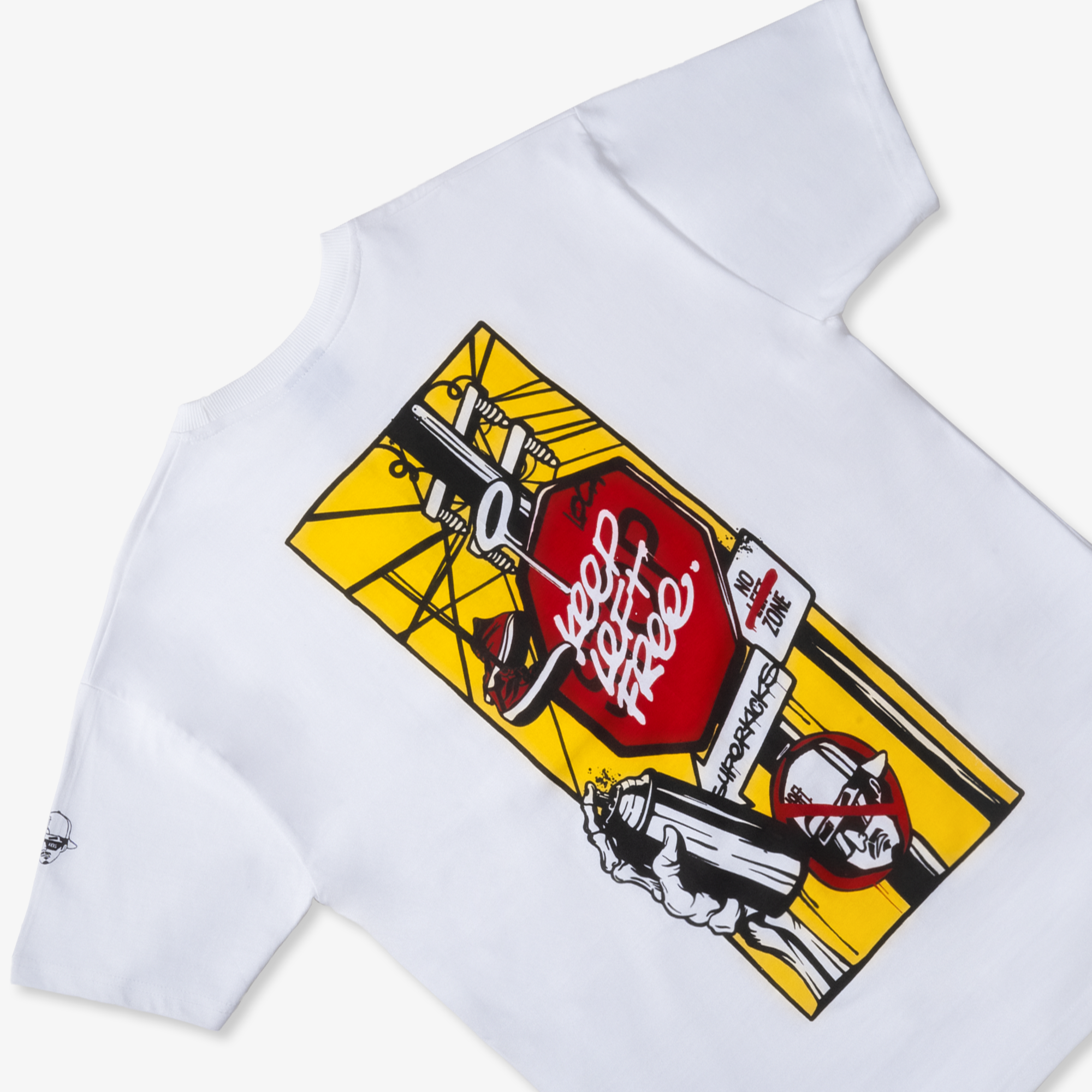 Superkicks | KEEP LEFT FREE SIGNBOARD TEE #4 - view 2