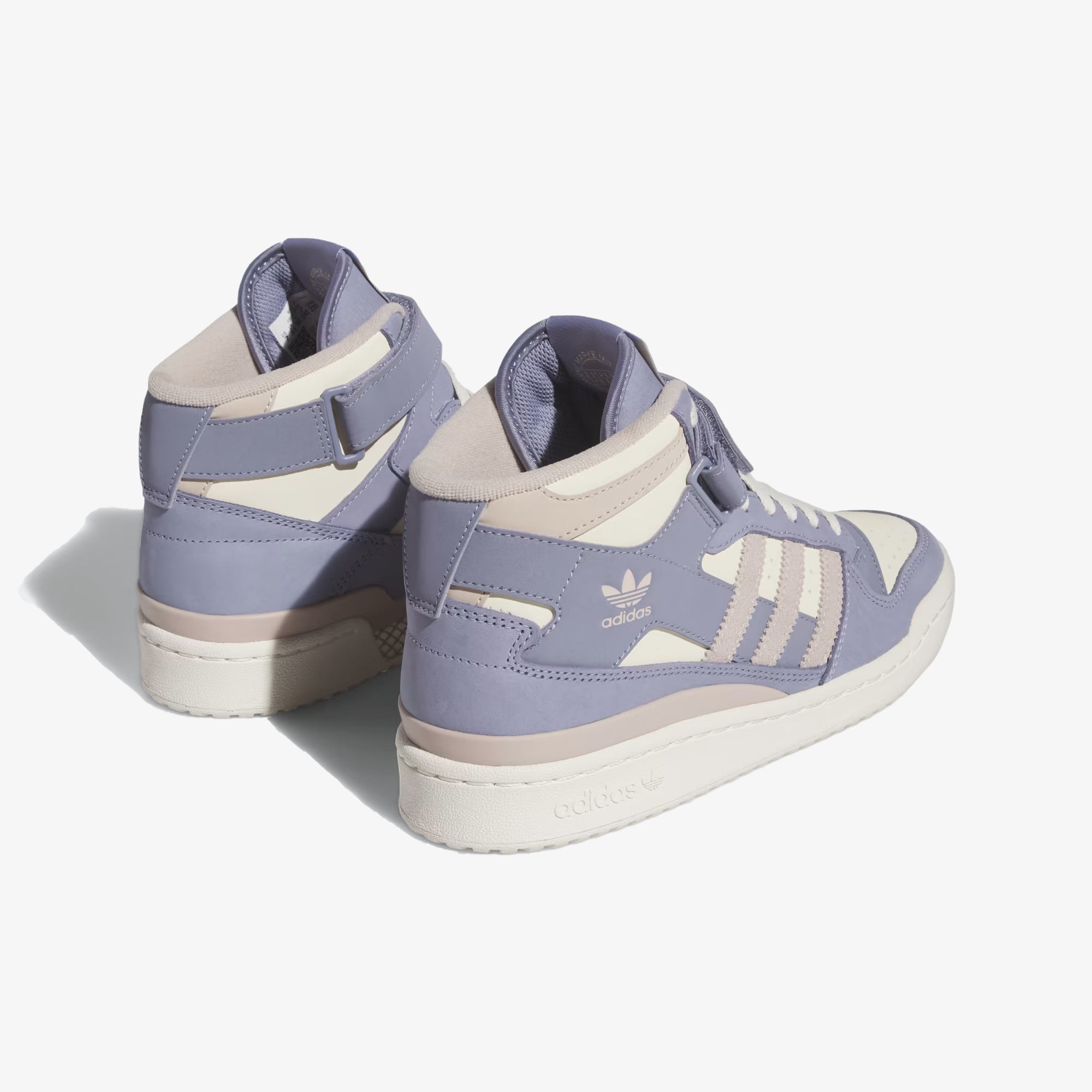 Adidas Originals | FORUM MID TENNIS { SILVER VIOLET/WONDER TAUPE/WHITE - view 2