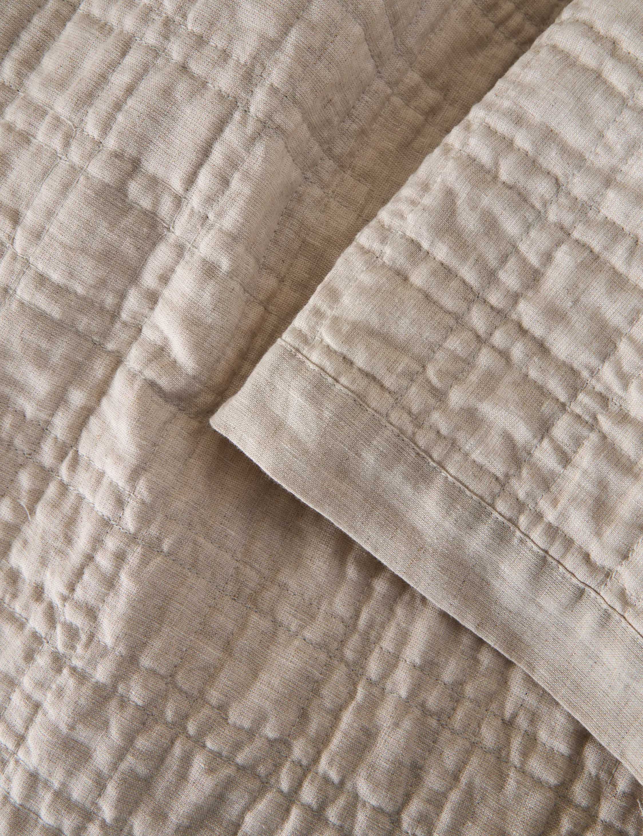 Lulu and Georgia Owen Linen Cotton Coverlet by Pom Pom at Home - view 14