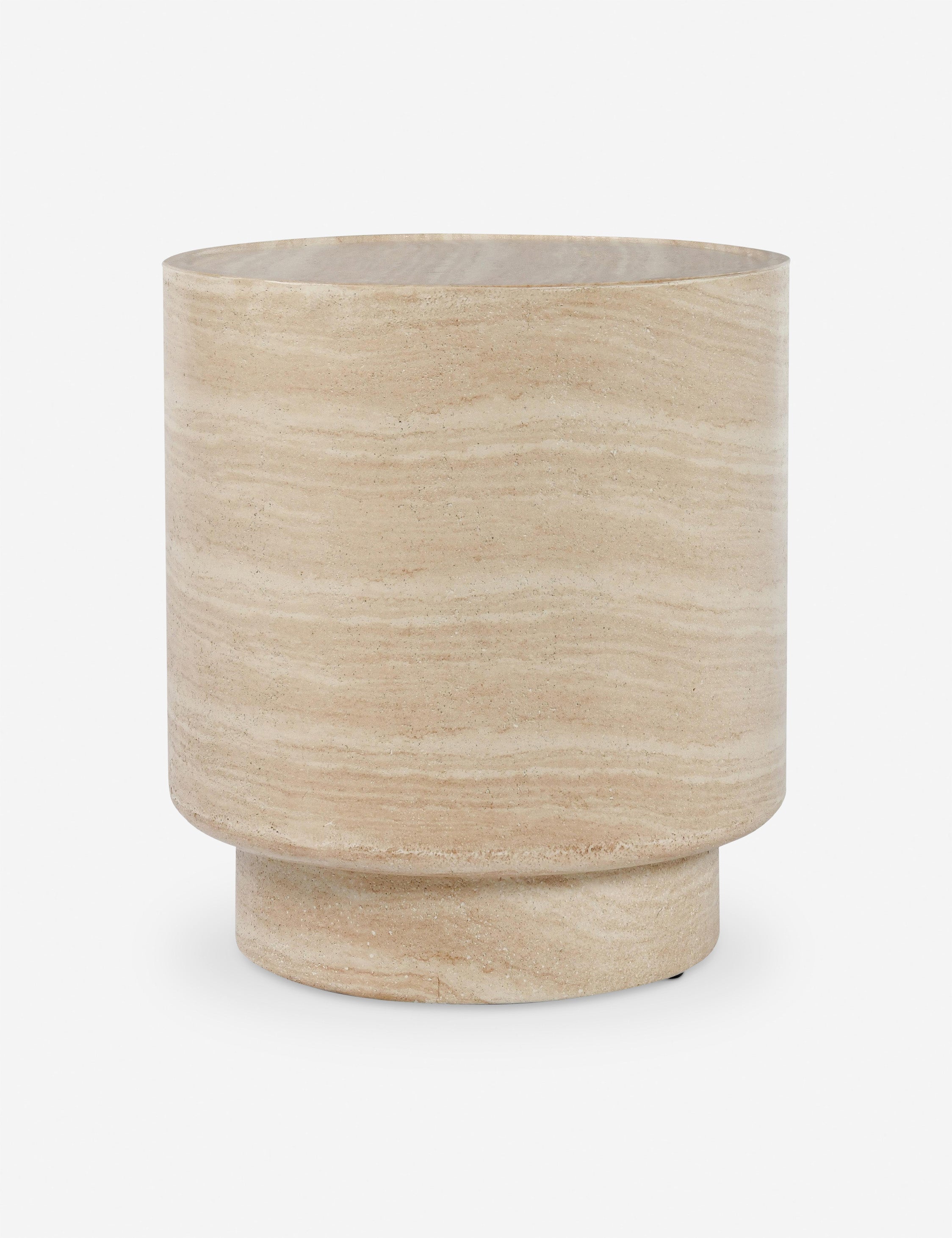 Soder indoor outdoor – Lulu and Georgia Soder Indoor / Outdoor Round Side Table