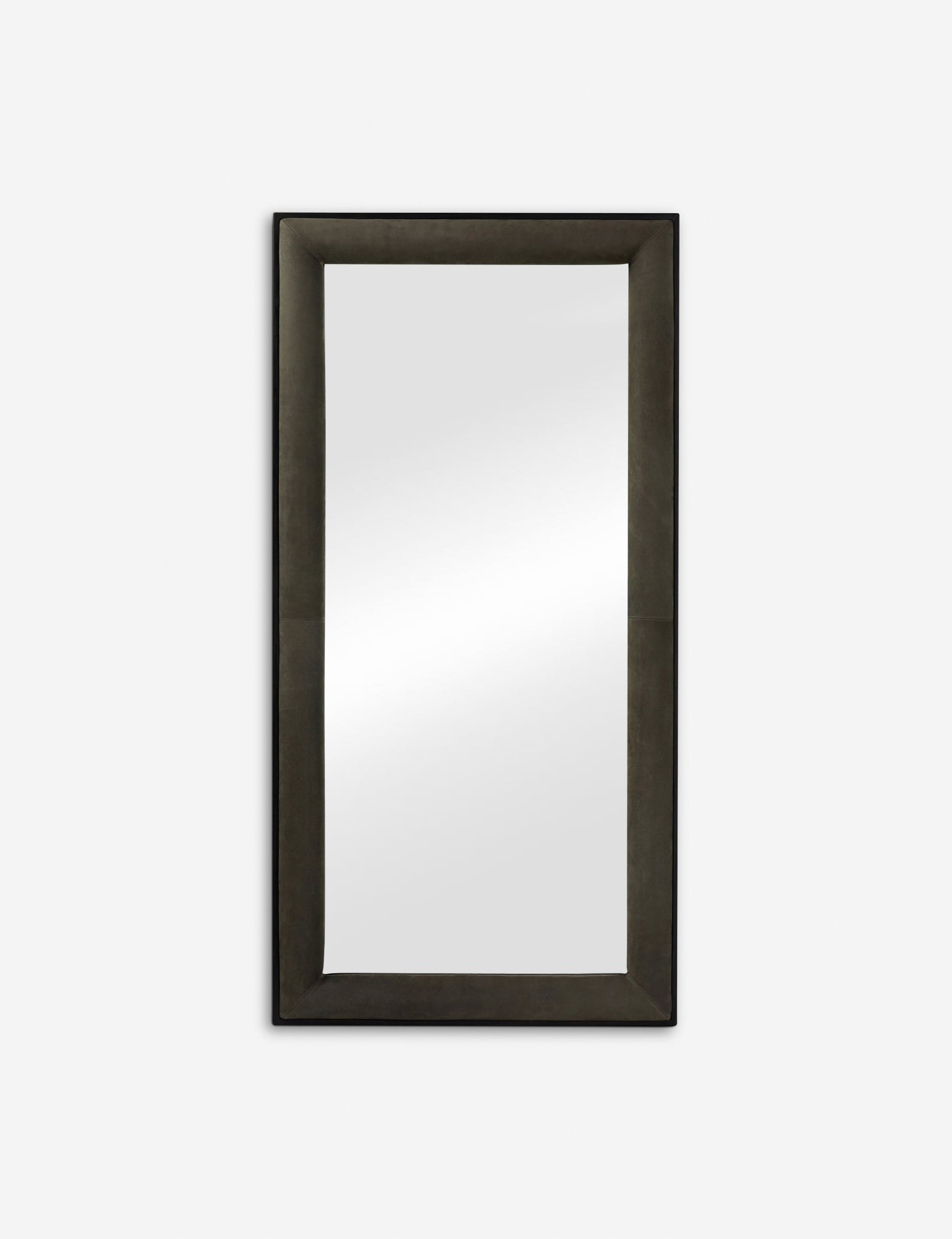 Lulu and Georgia Leoni Upholstered Floor Mirror - view 2