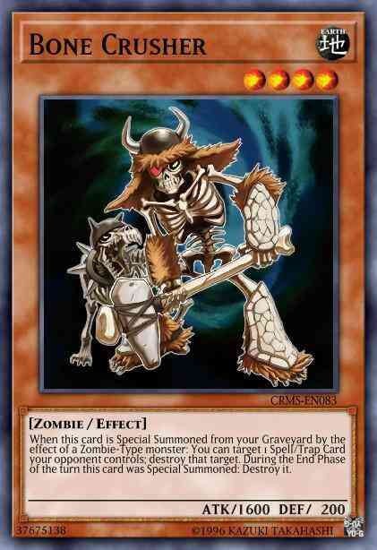 Yu-Gi-Oh! Bone Crusher - GLD5-EN025 - Common - Limited