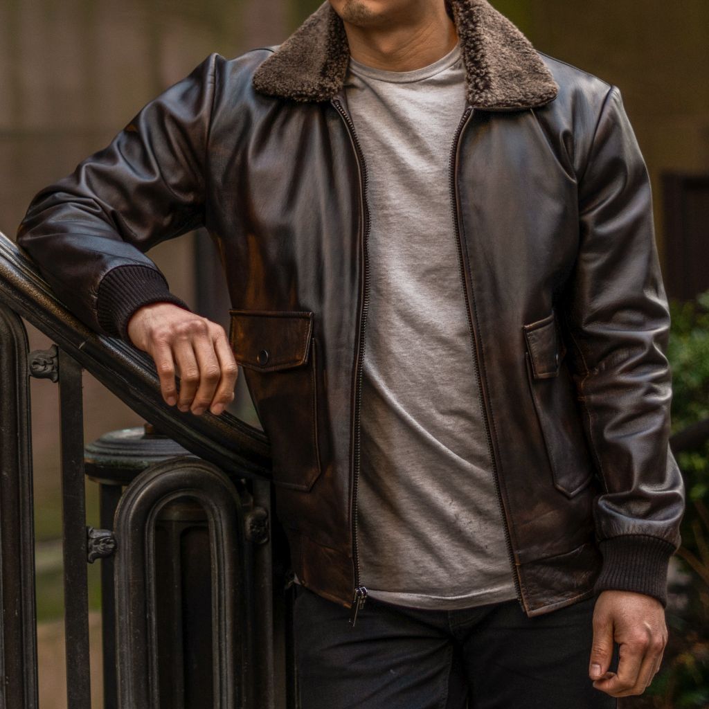 S flight jacket – Thursday Boots - Seconds - Men's Jackets [S] Flight Jacket | Black Coffee