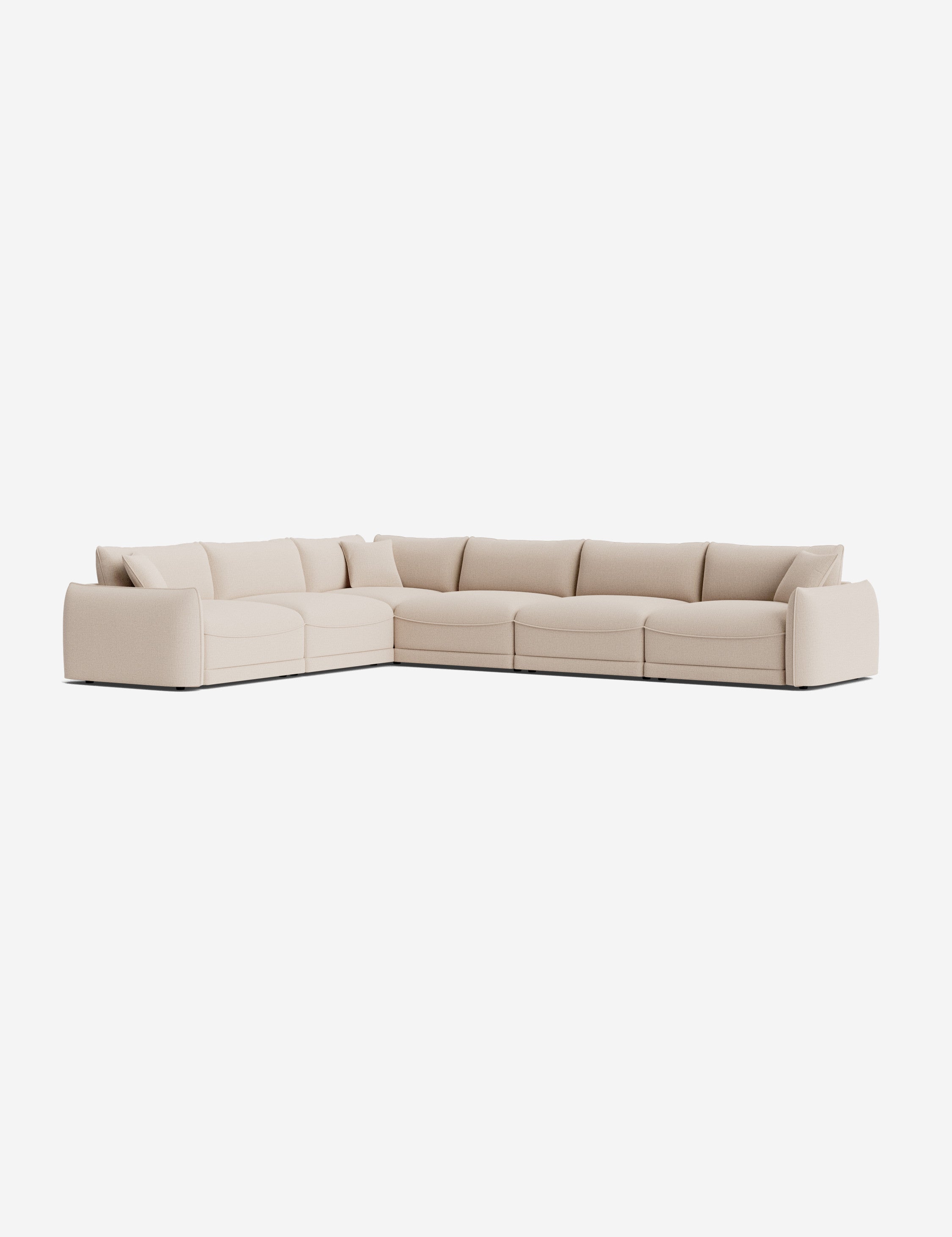 Lulu and Georgia Balmer Modular Corner Sectional Sofa - view 23