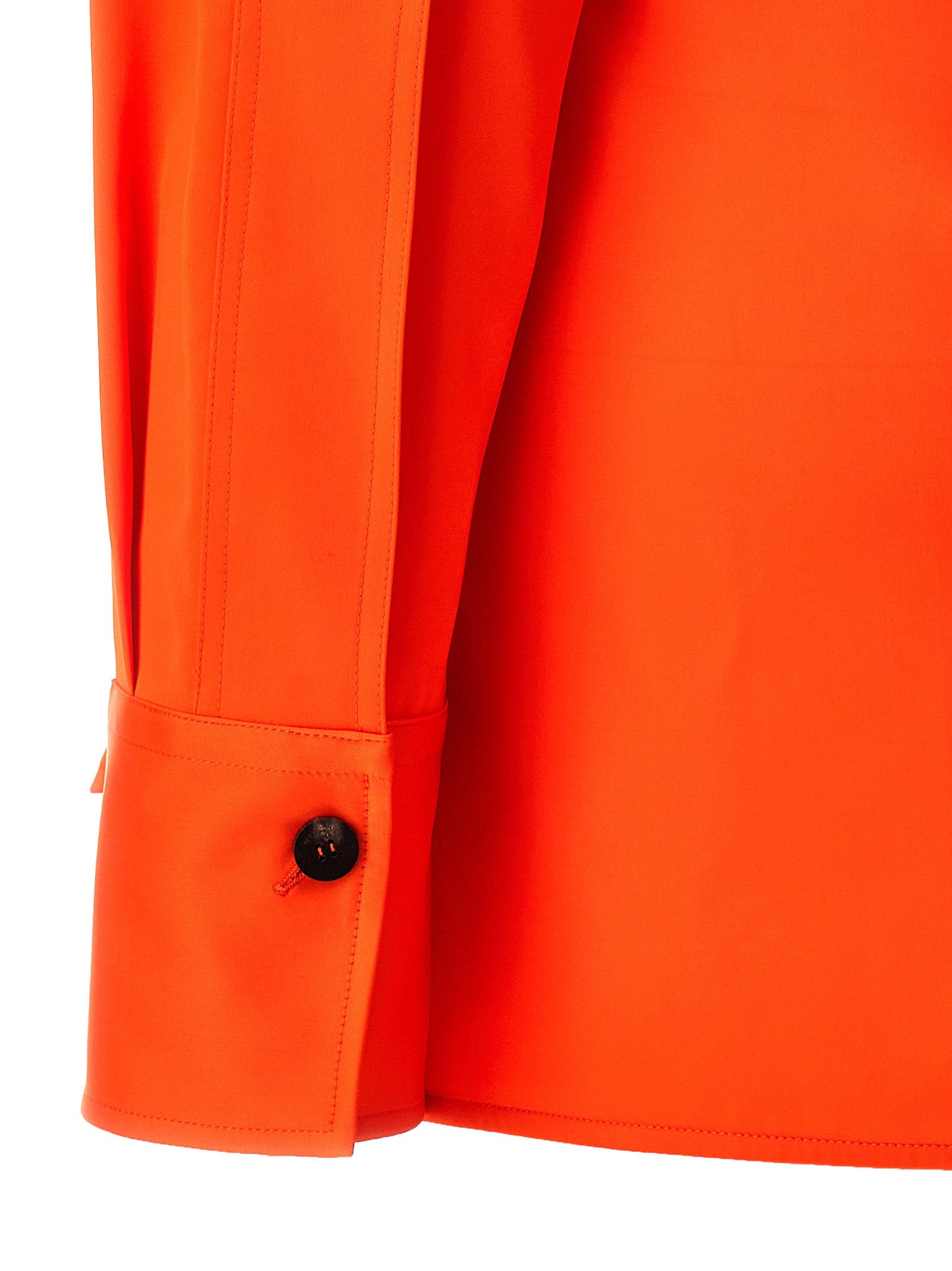 Ferragamo Satin Asymmetric Shirt – 96% viscose, 4% elastane - view 4