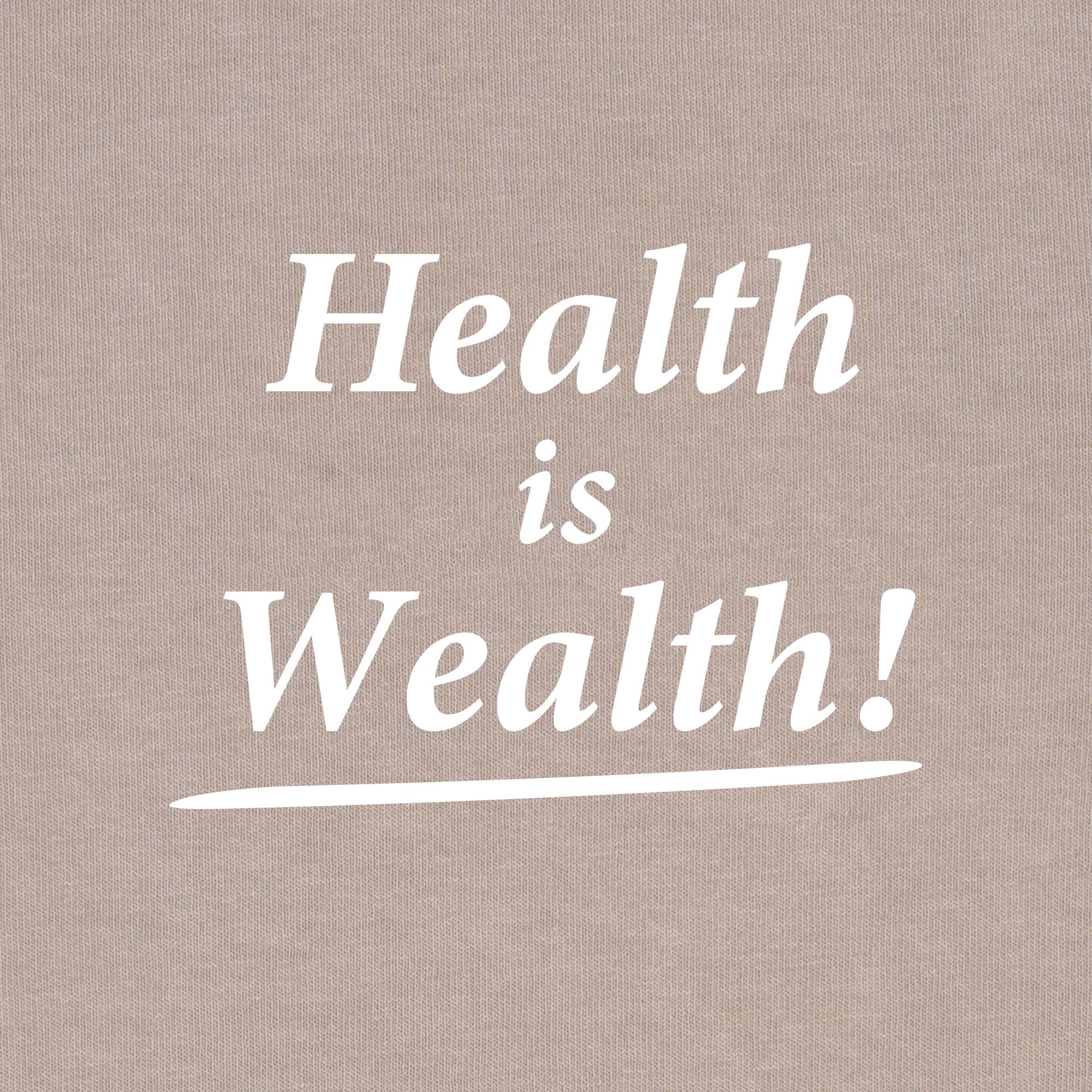 Sporty & Rich | Health Is Wealth Hoodie { Elephant/white - view 4