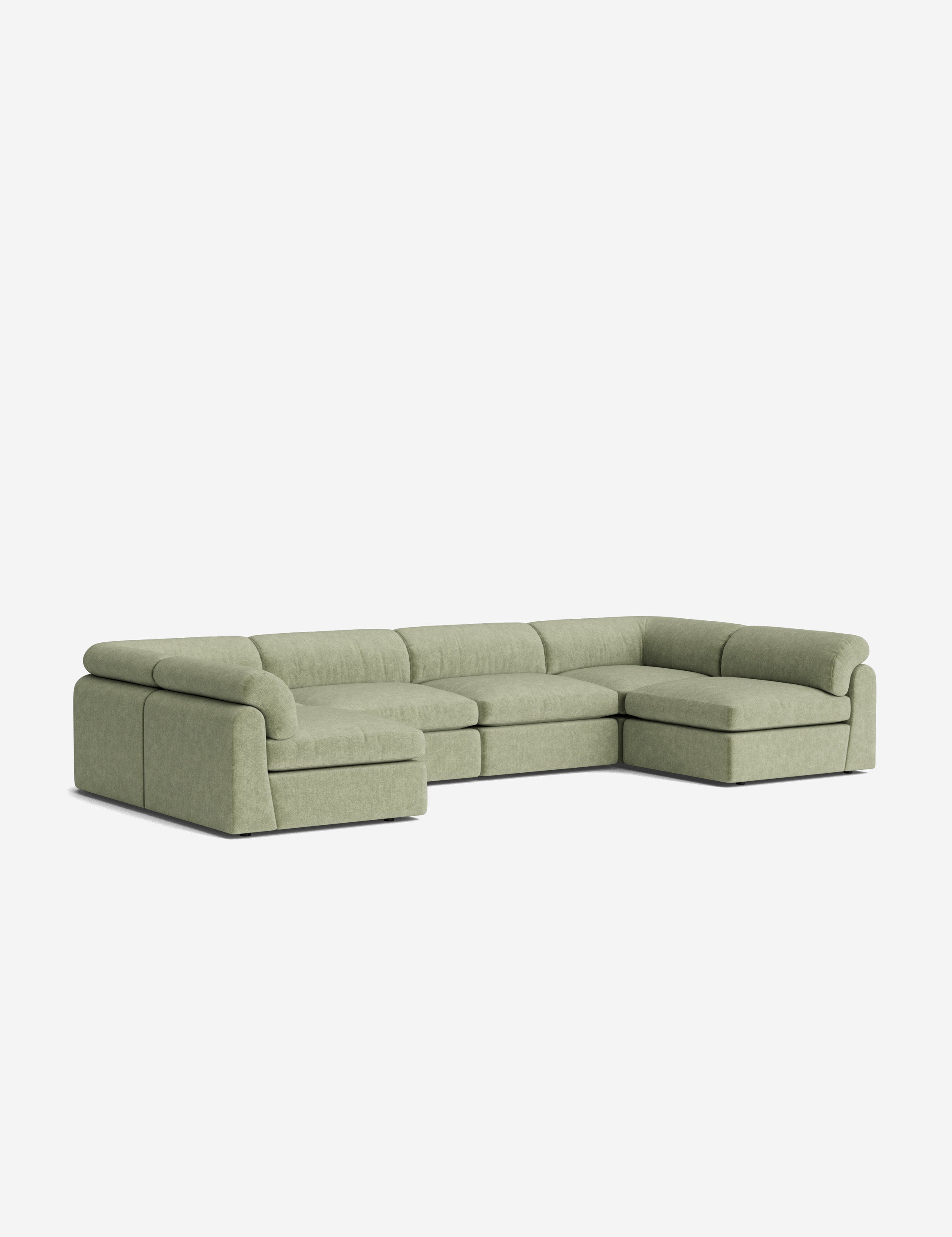 Lulu and Georgia Kingaby Modular U-Shaped Sectional Sofa - view 42
