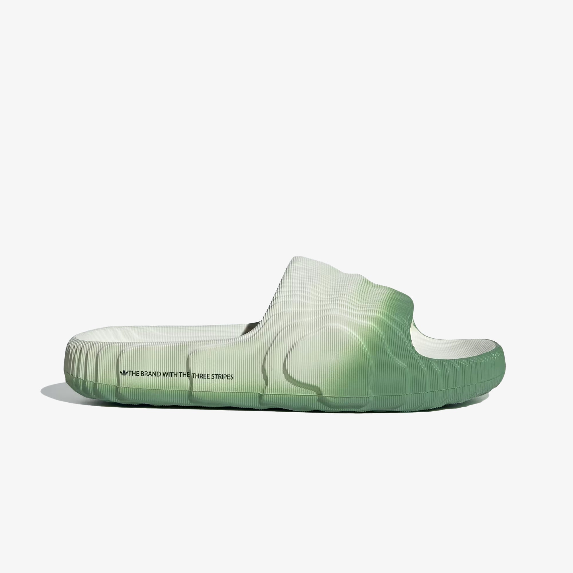 Adilette 22 ivory – Adidas Originals | ADILETTE 22 { IVORY/PRELOVED GREEN/CORE BLACK