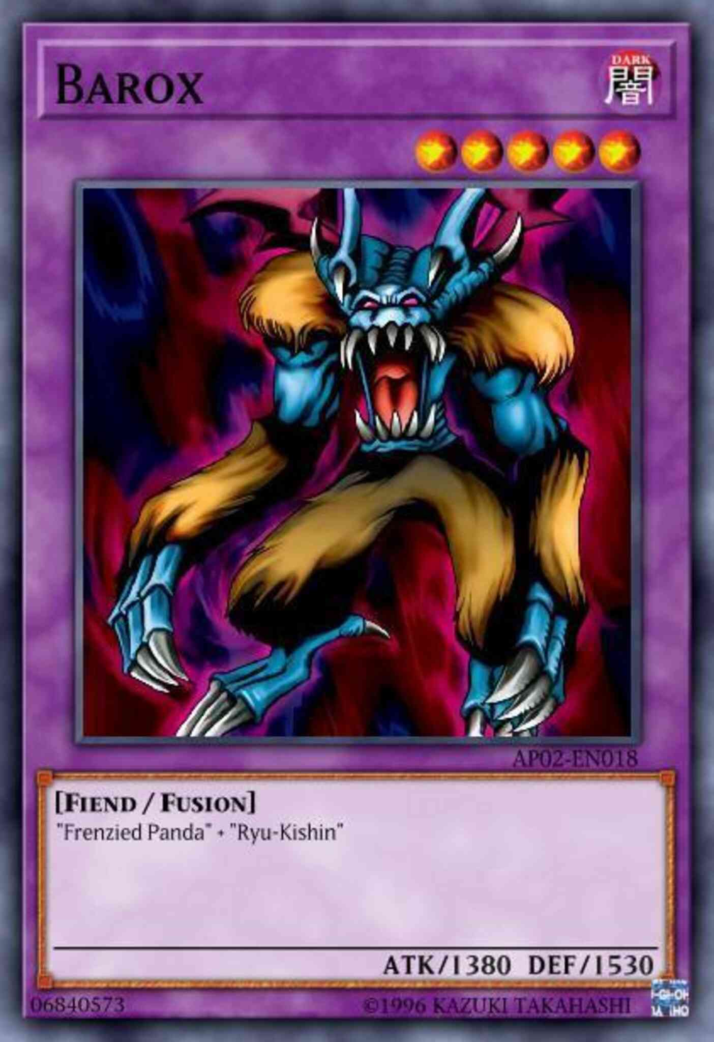 Yu-Gi-Oh! Barox - AP02-EN018 - Common - Unlimited