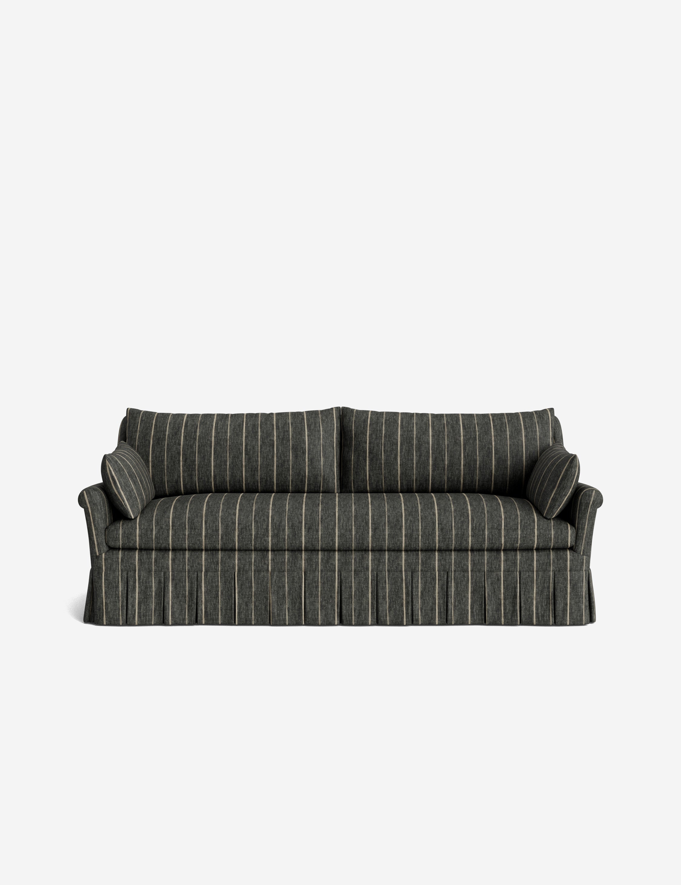 Lulu and Georgia Portola Rolled Arm Pleated Sofa - view 92