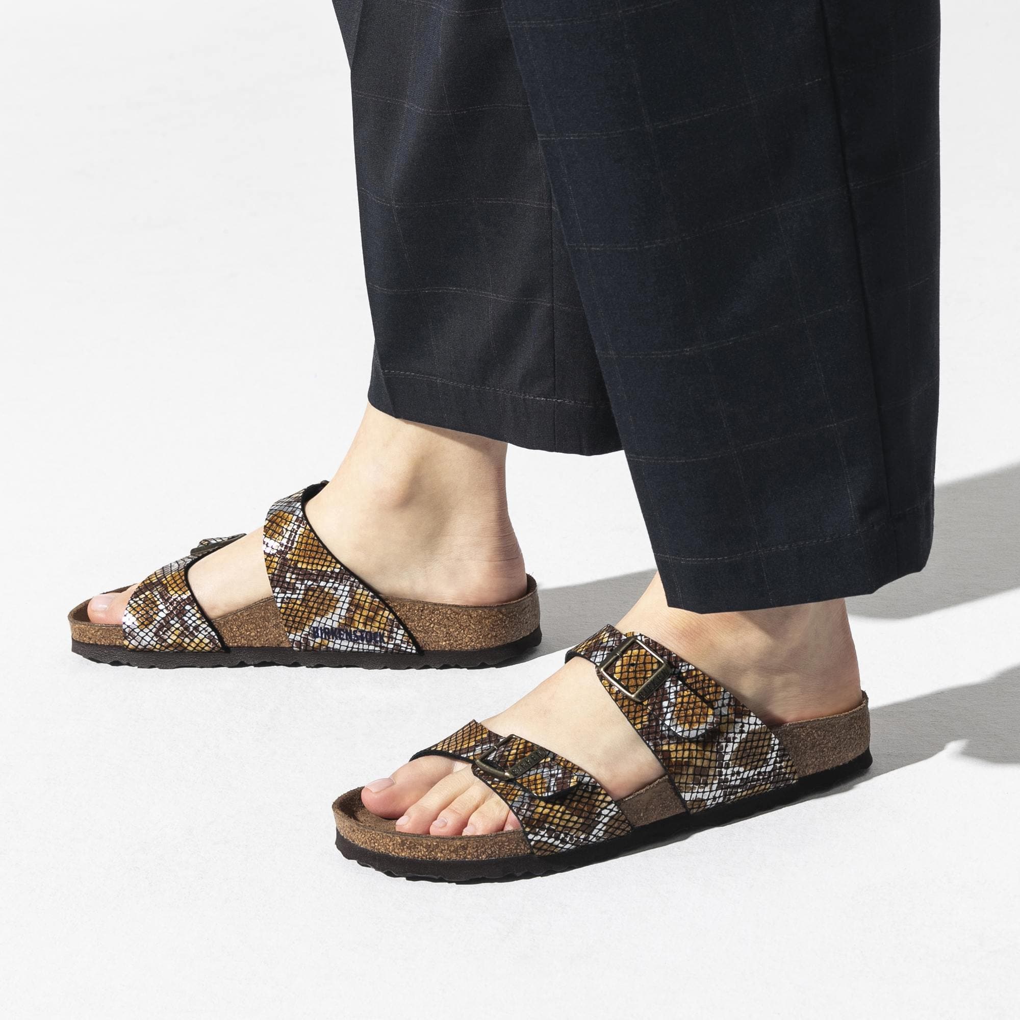 Birkenstock Sydney Micro Fibre – Brown Brown/Python Brown - view 7