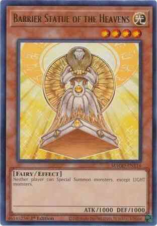 Yu-Gi-Oh! Barrier Statue of the Heavens - MAGO-EN116 - Rare - 1st Edition