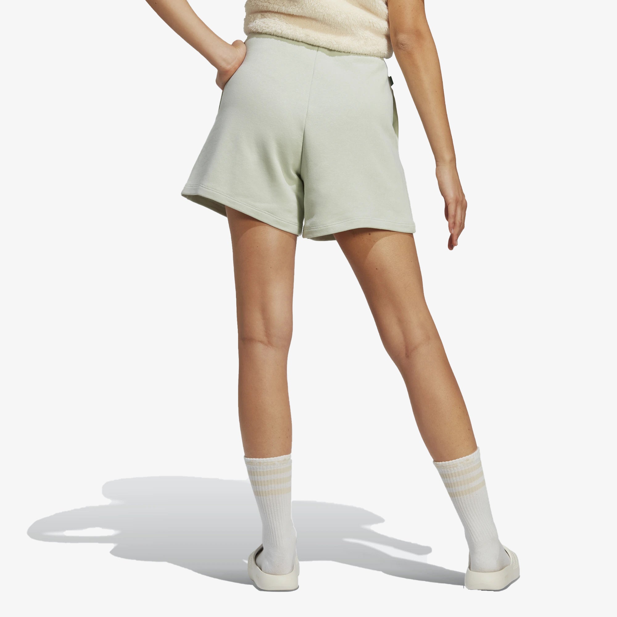 Adidas Originals | ESSENTIALS+ MADE WITH HEMP SHORTS { LINEN GREEN