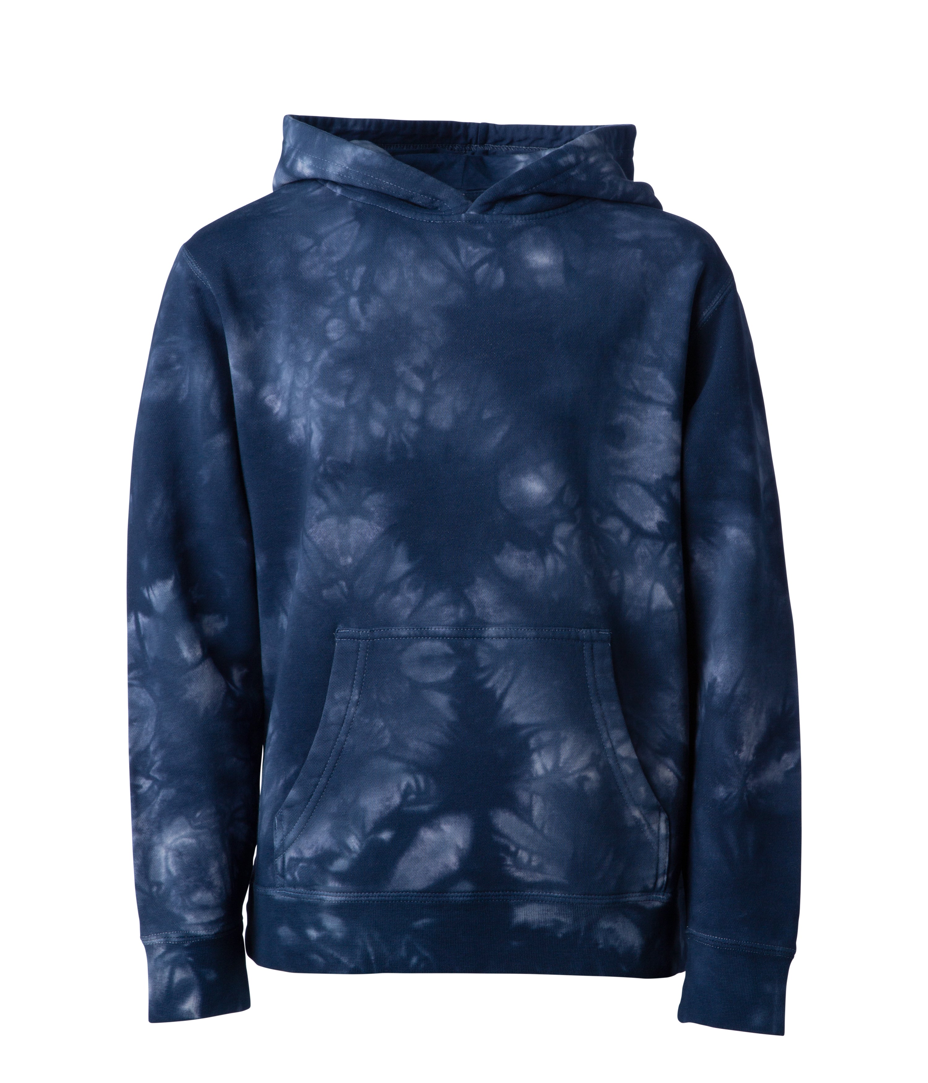 Independent Trading Company Youth Midweight Tie Dye Hooded Pullover - view 4