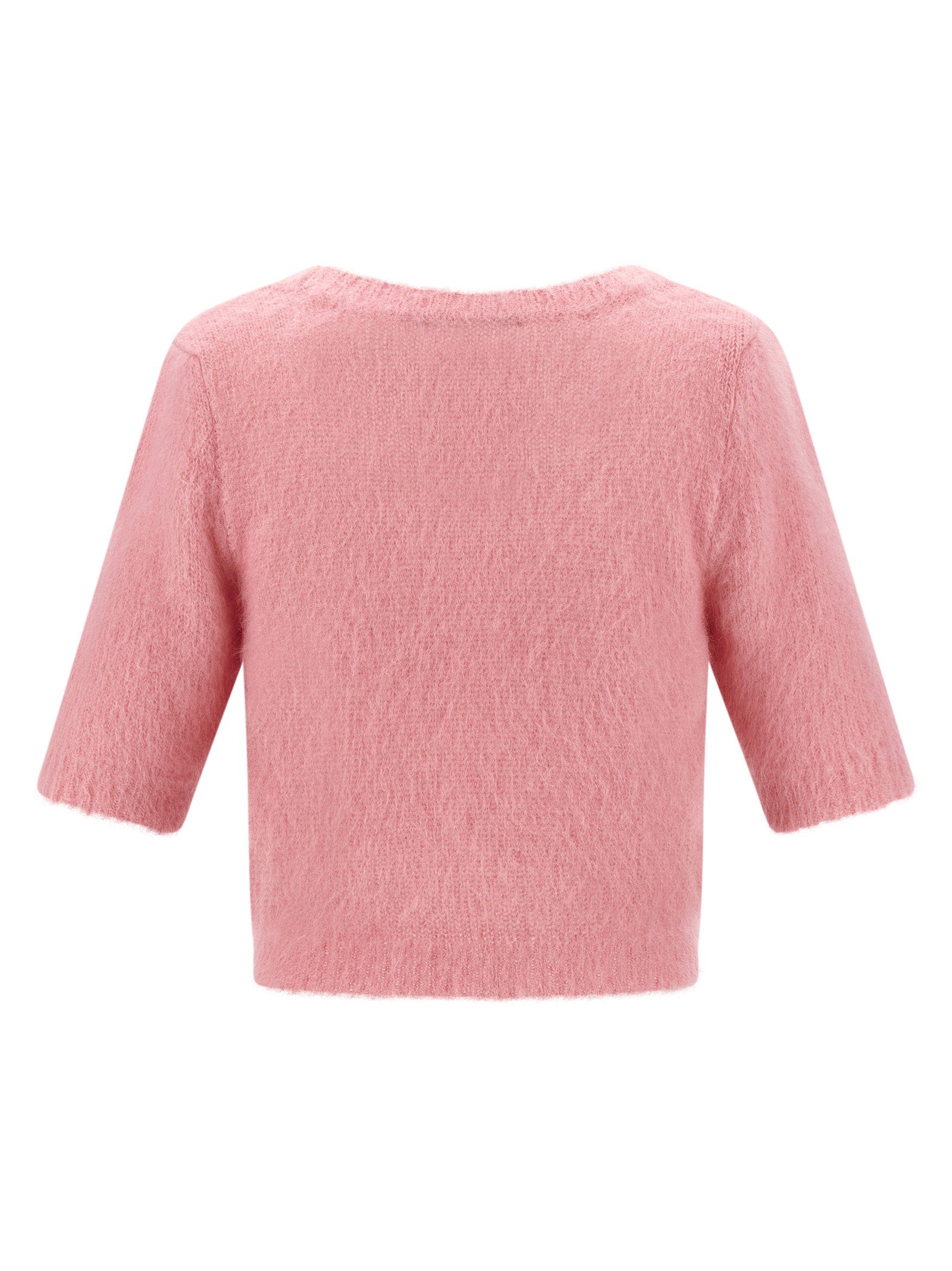 Alessandra Rich Carded Mohair Sweater - view 2