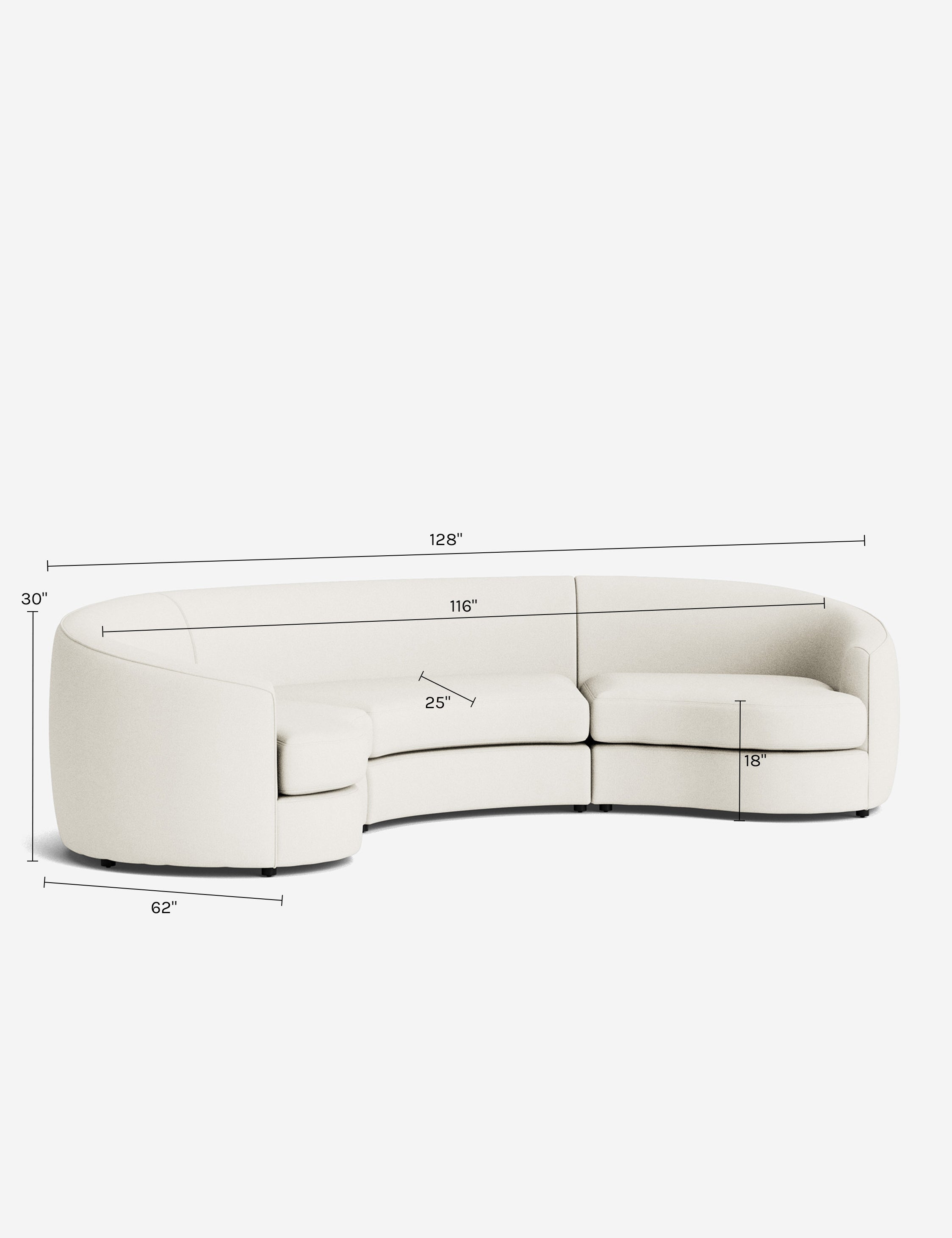 Lulu and Georgia Imada Modular Sectional Sofa - view 237