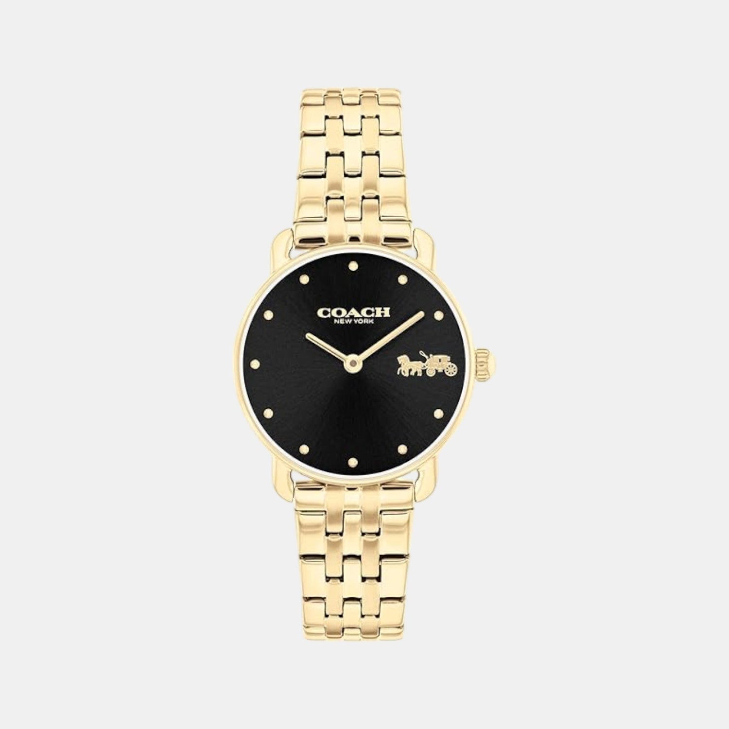 Coach Elliot Women Quartz Black Dial Analog Stainless Steel Watch 14504302