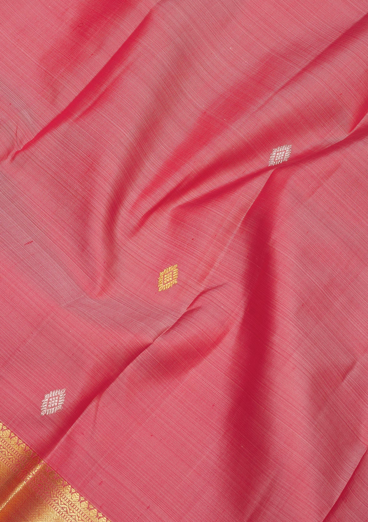 Koskii Light Brown Zariwork Pure Silk Saree – Women's - view 2