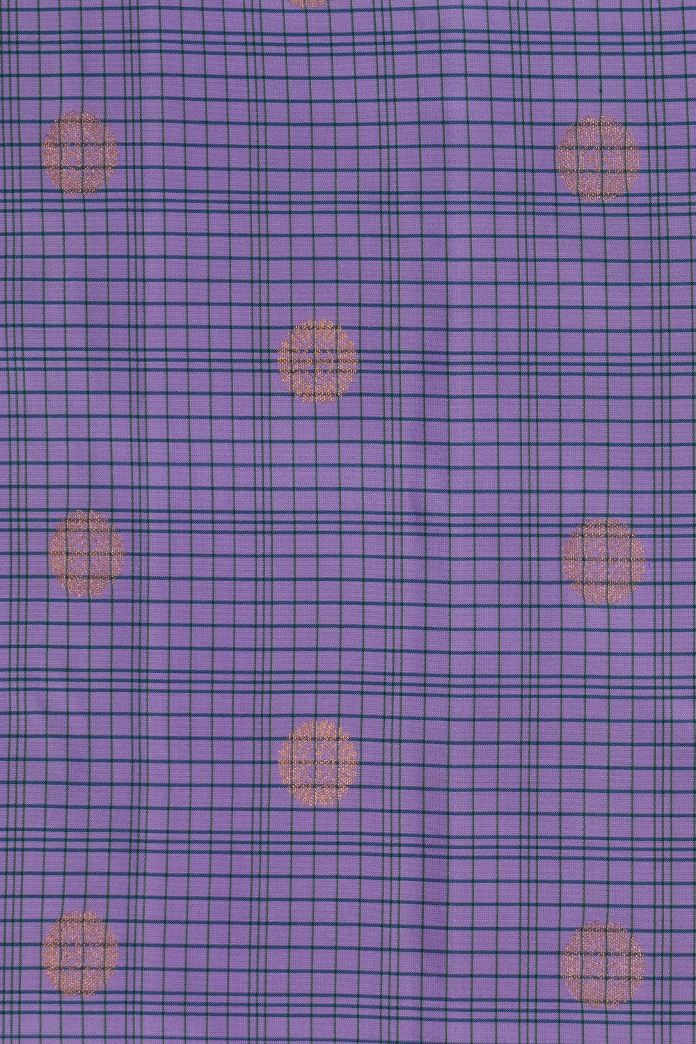 Kalanjali Gadwal Silk Purple Saree – Women's - view 2