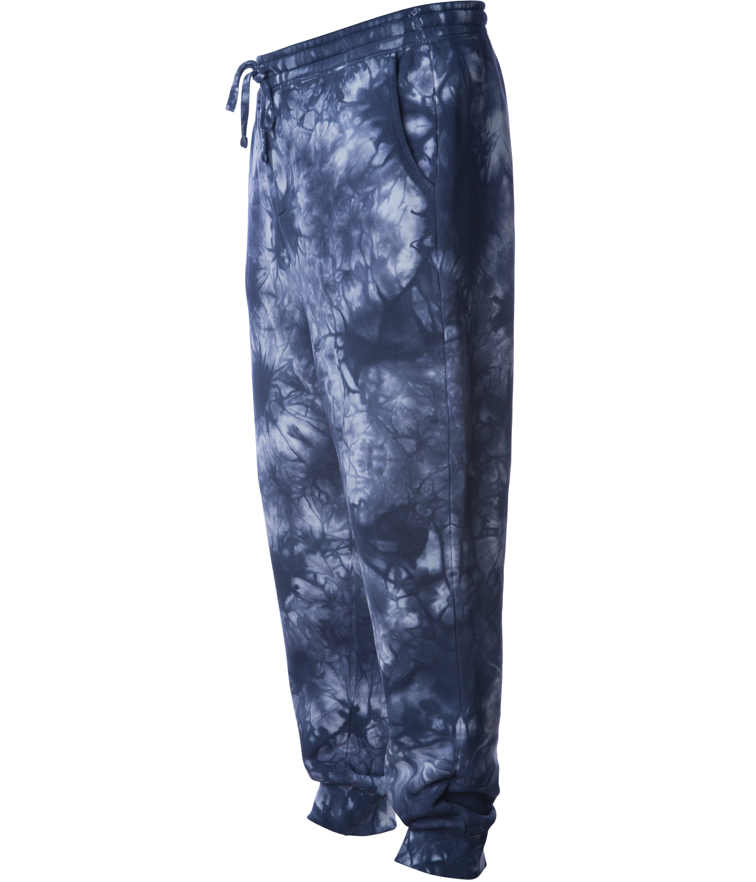 Independent Trading Company Men's Tie Dye Fleece Pant