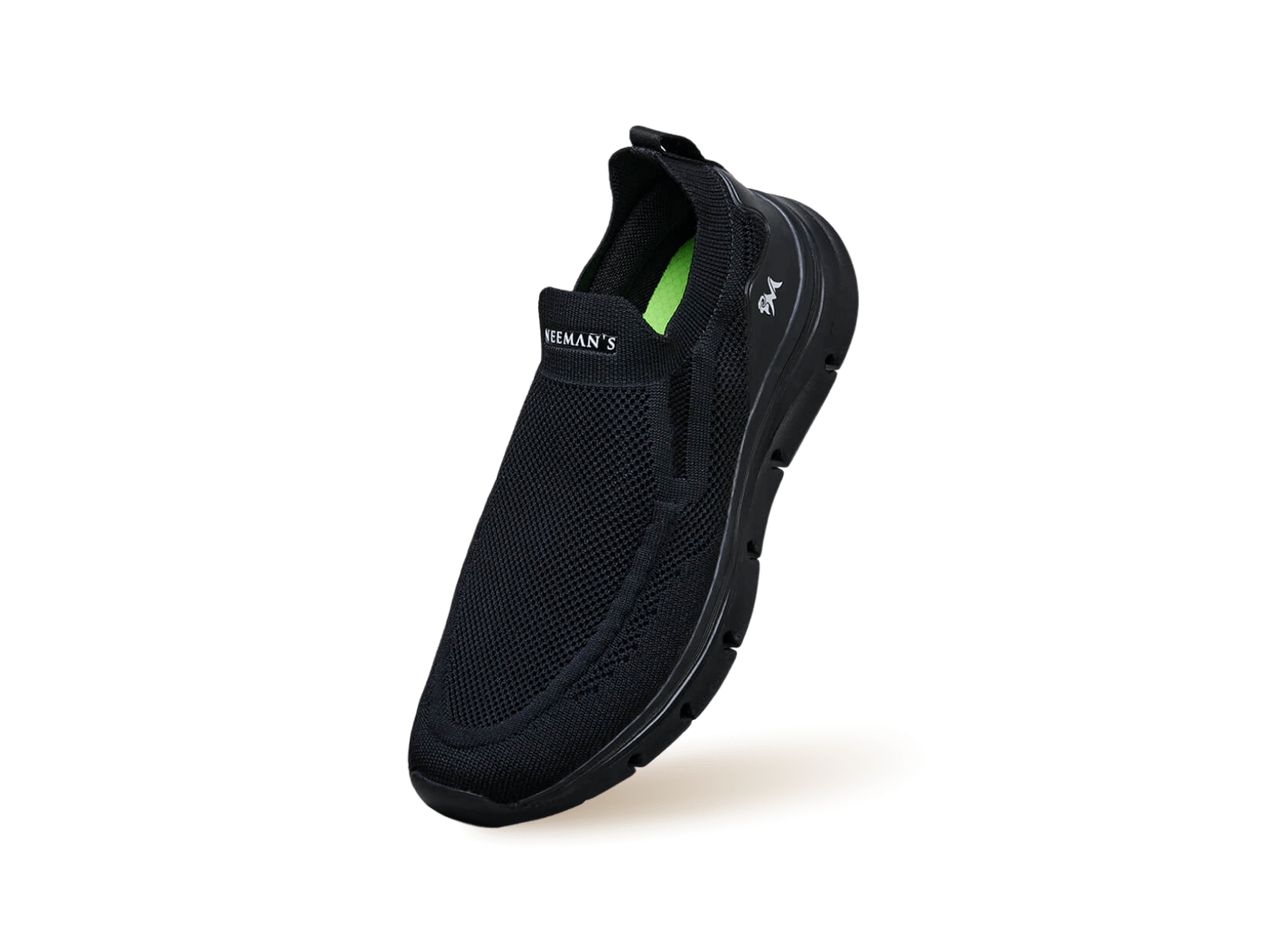 Neeman's Breathe Ease Slip Ons : Black - view 11