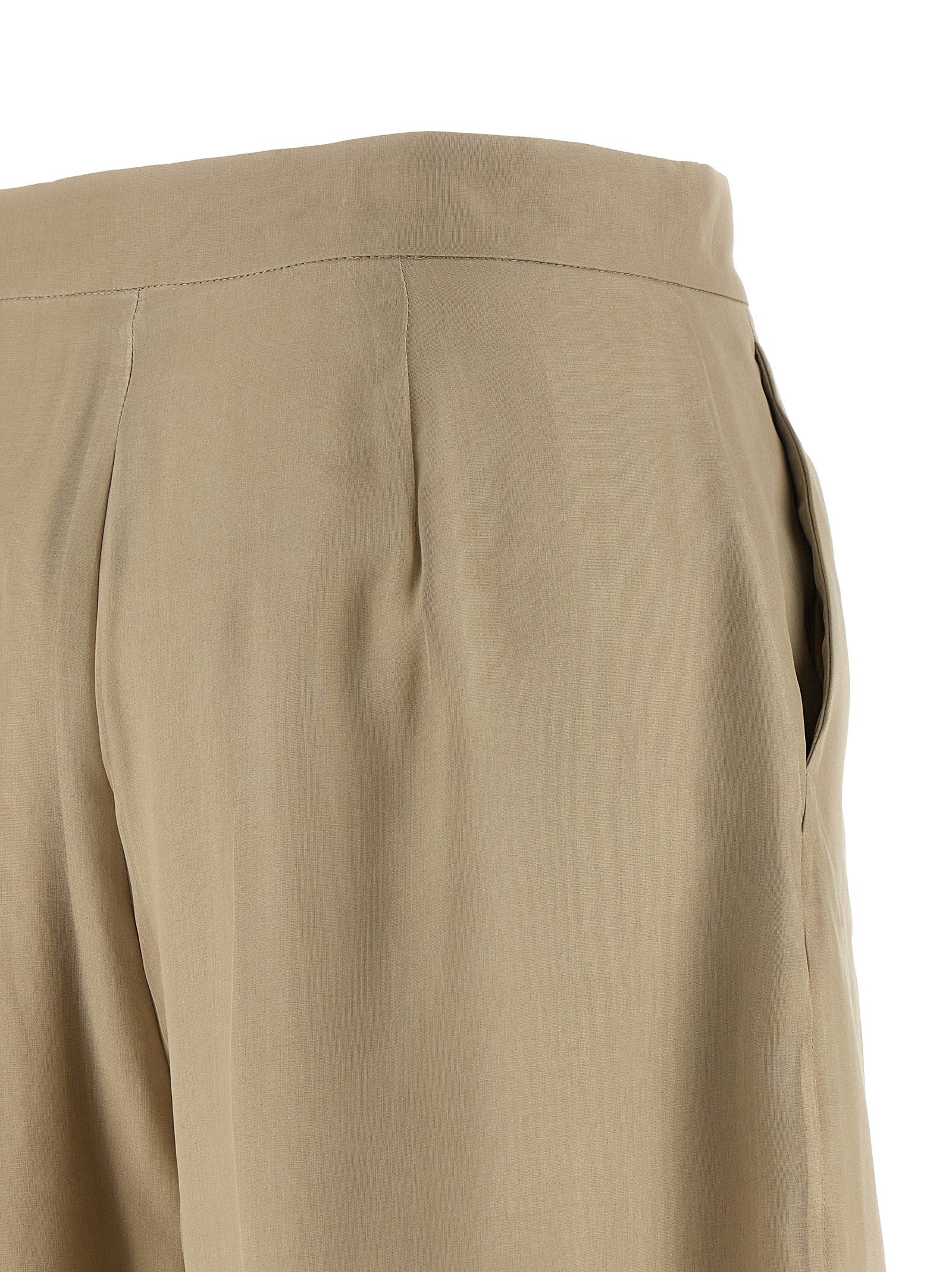 Max Mara Mxeolivi Pants – 100% silk - view 4