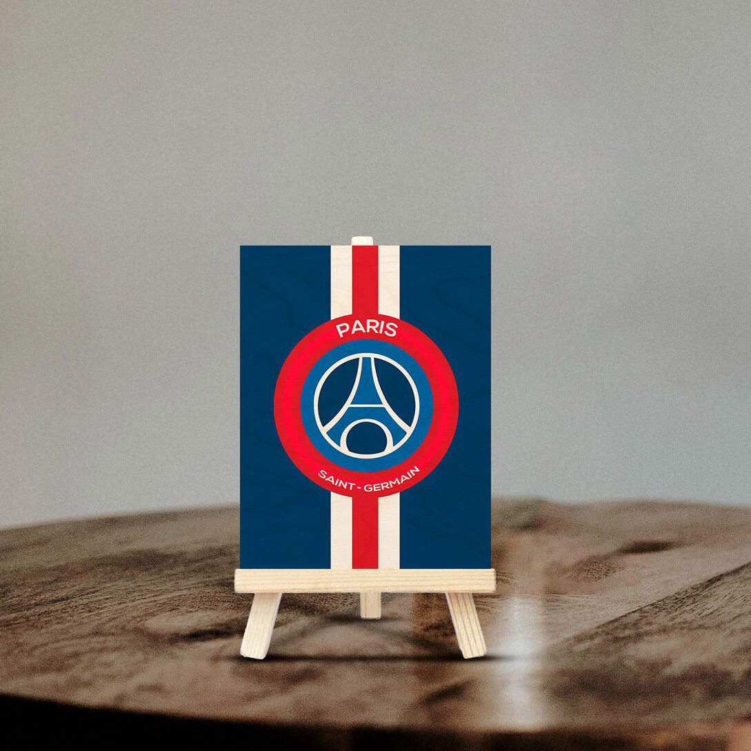 Bigsmall_cc Paris Saint- Germain Pine Easel Stand - view 3