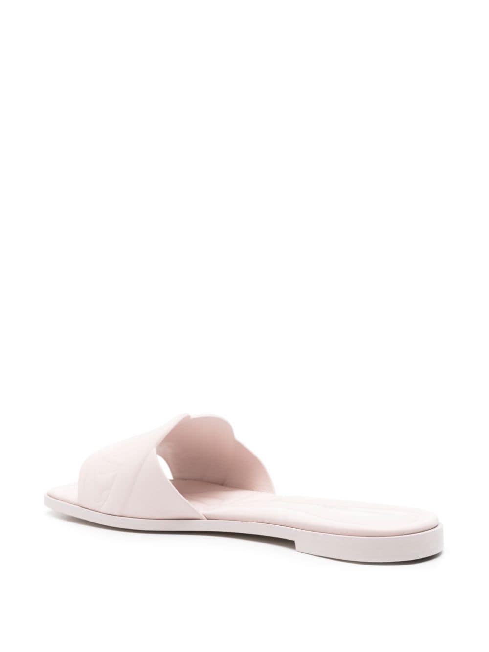 Alexander McQueen leather slides - view 2