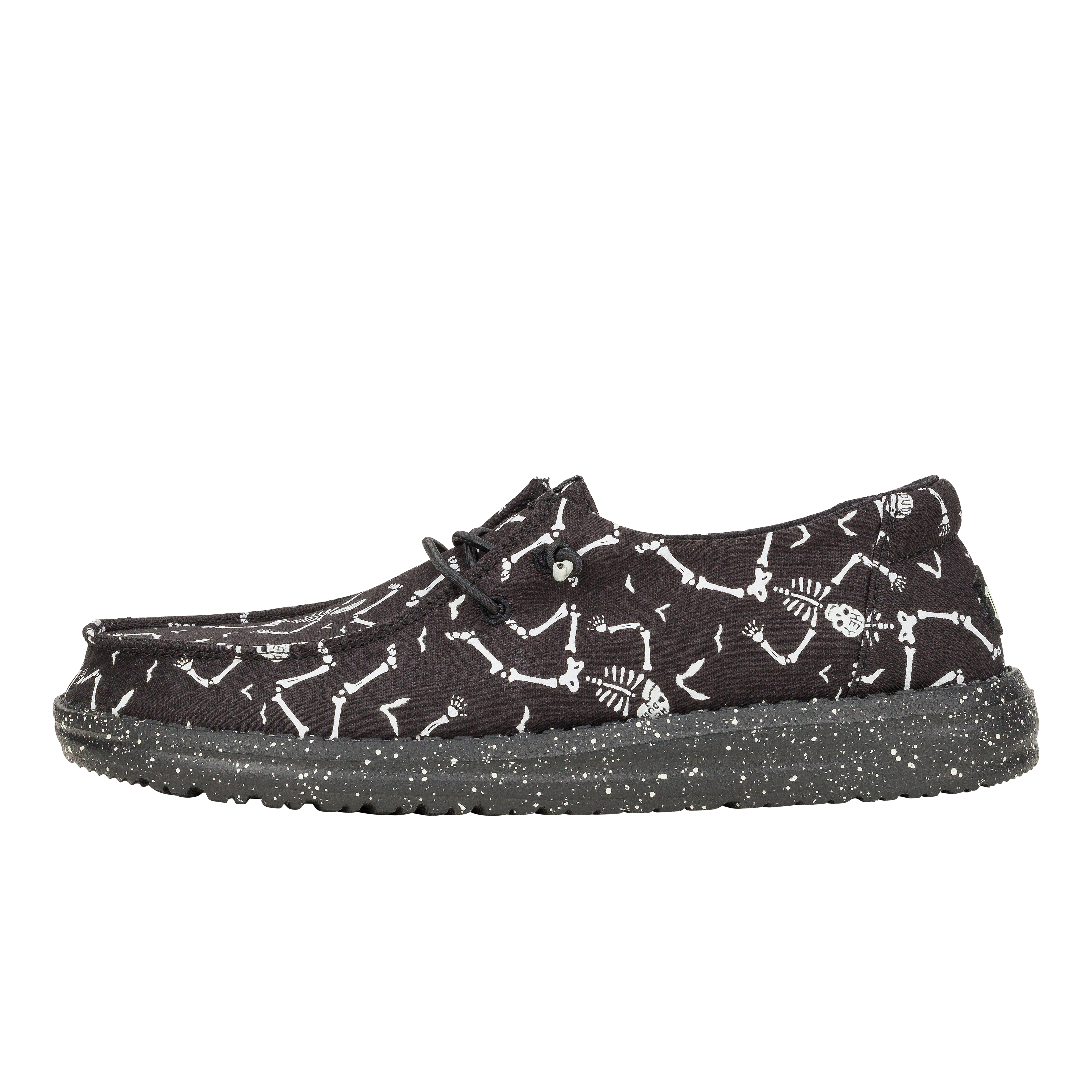 HEYDUDE shoes Wendy Skeletons - Skeletons Black